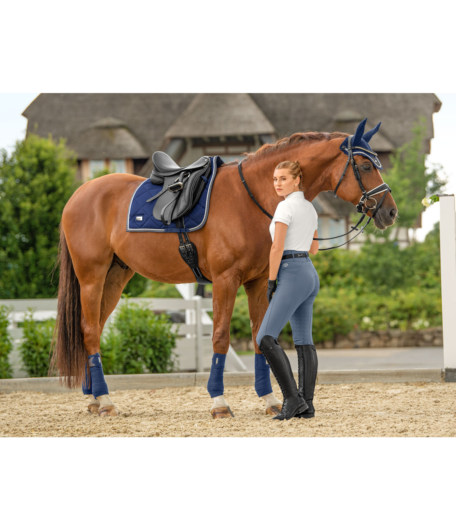 Saddle Pad Swiss Design