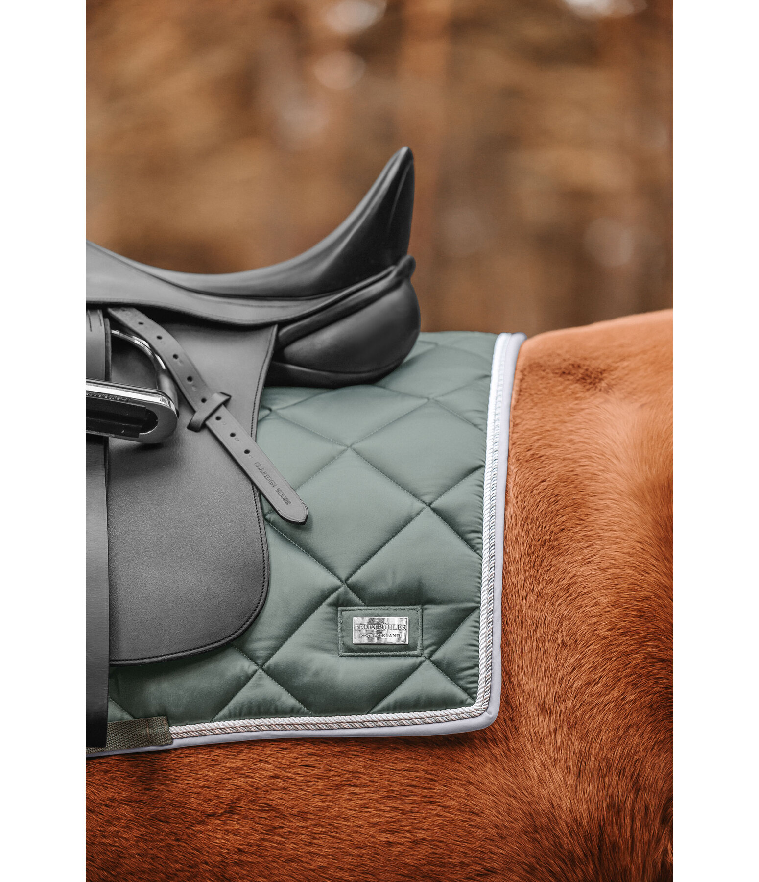 Saddle Pad Swiss Design