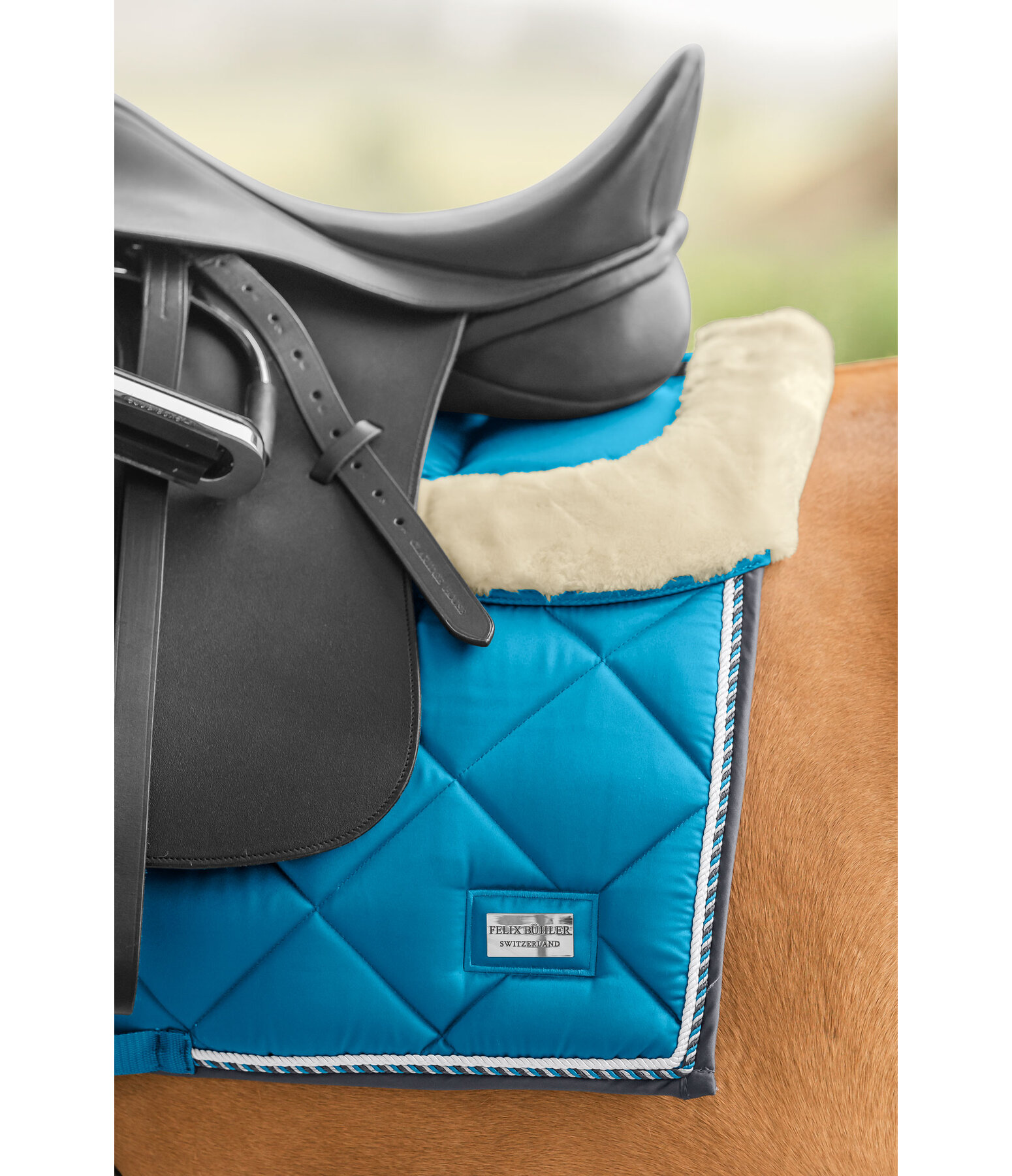 Saddle Pad Swiss Design with pockets for correction pads