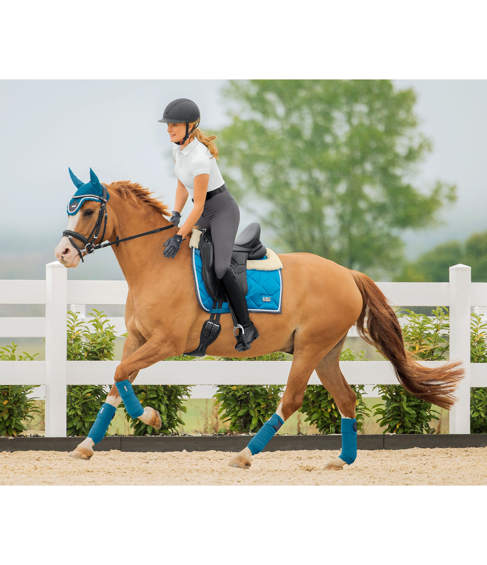 Saddle Pad Swiss Design with pockets for correction pads