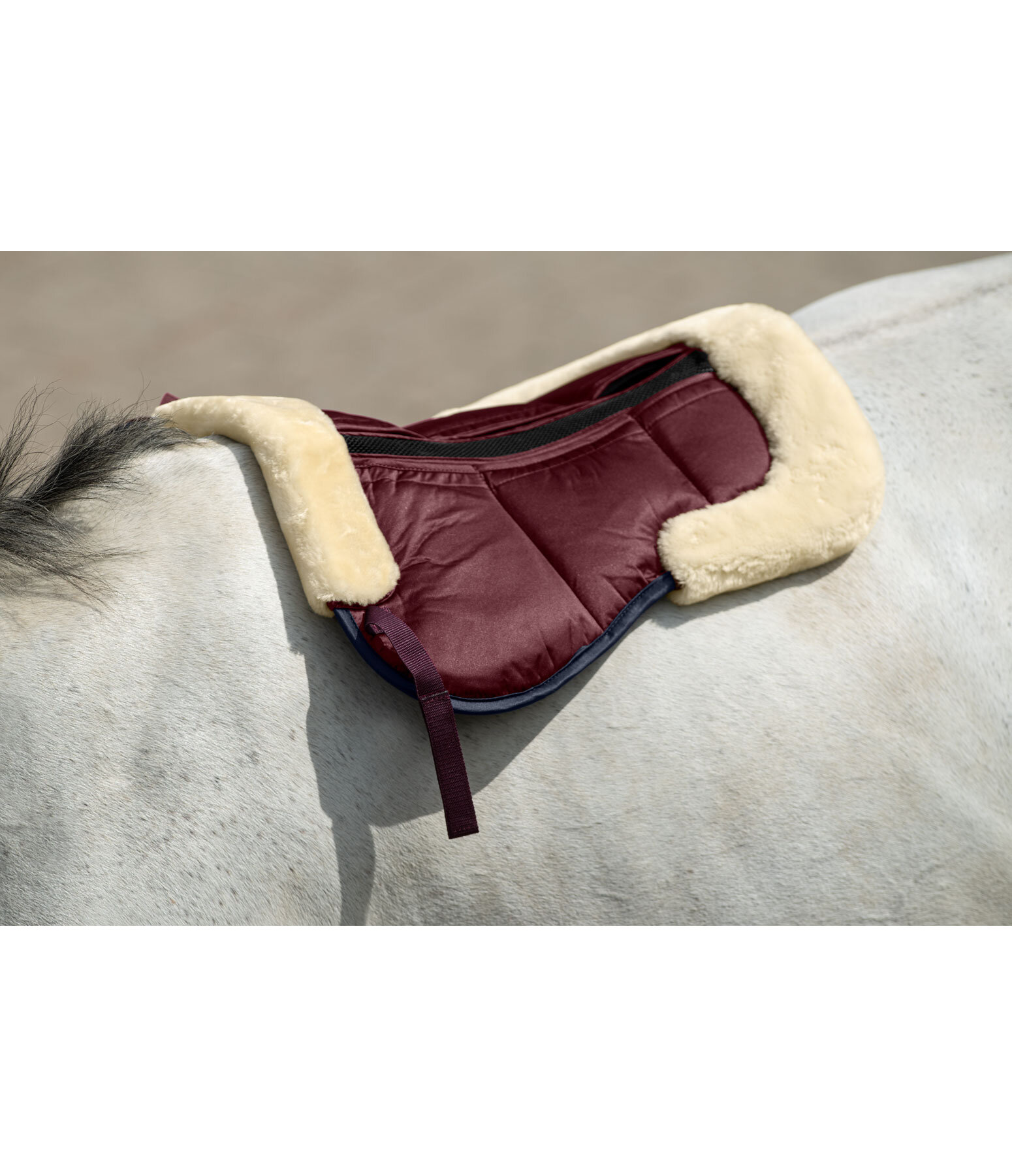 Saddle Pad Swiss Design with insert pockets for correction pads