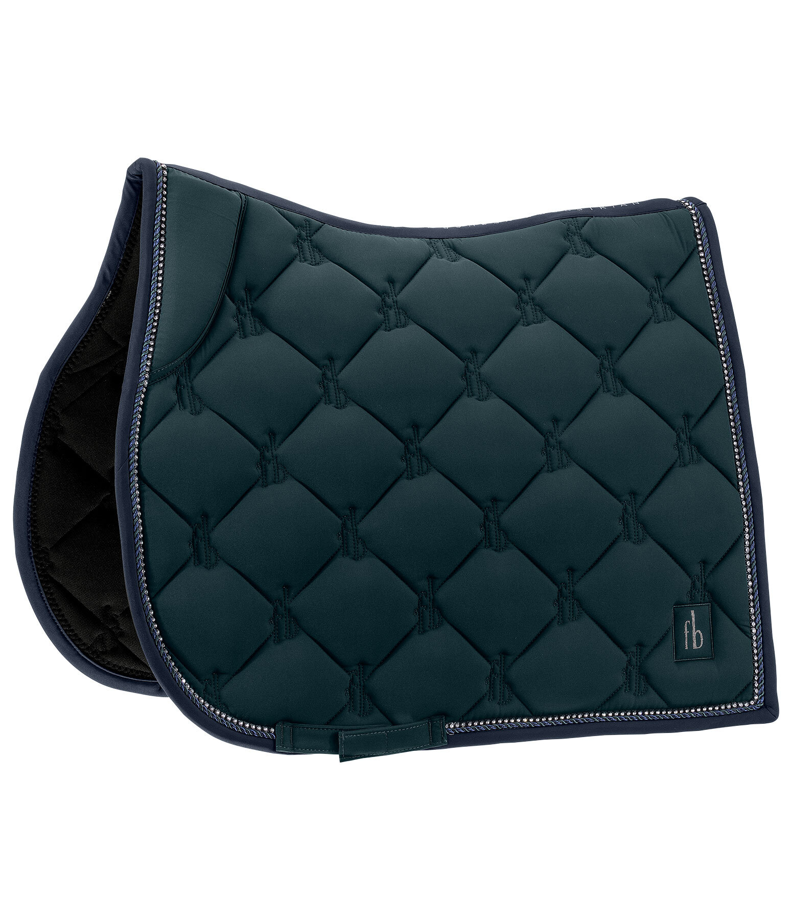 Saddle Pad Twotone & Crystal