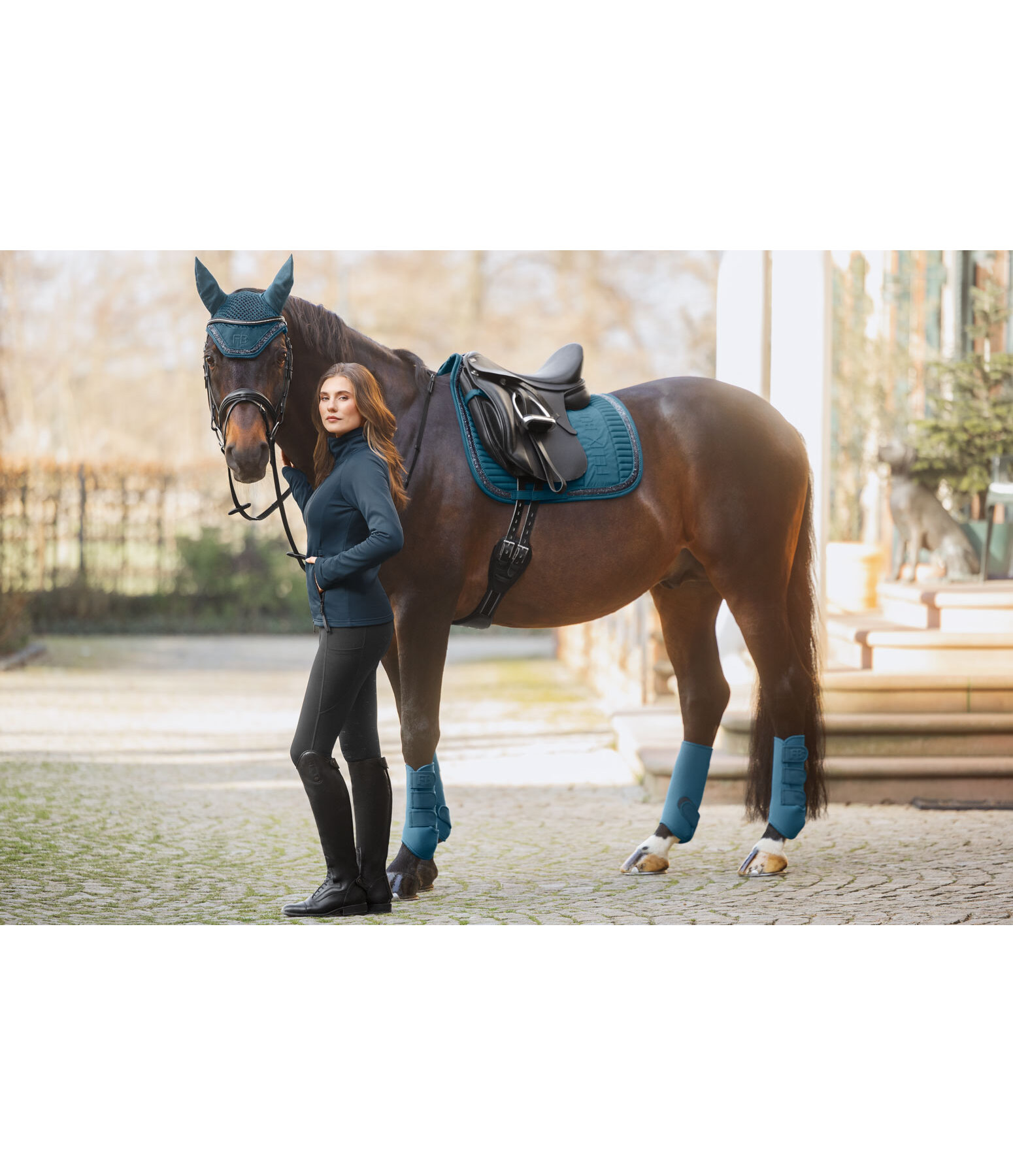 Saddle Pad Glitter Stone