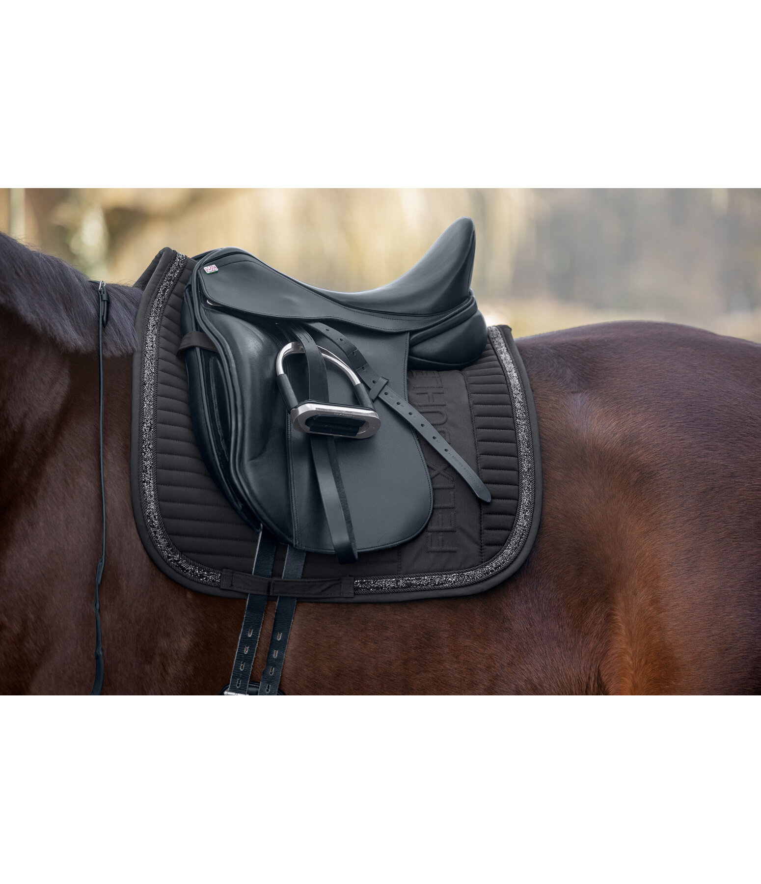 Saddle Pad Glitter Stone