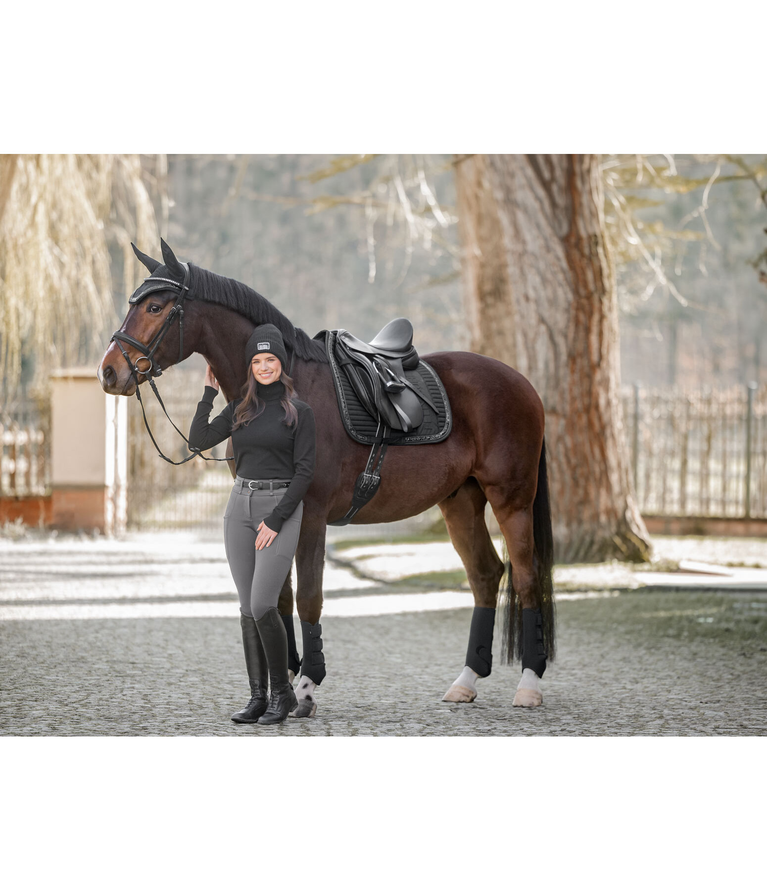 Saddle Pad Glitter Stone
