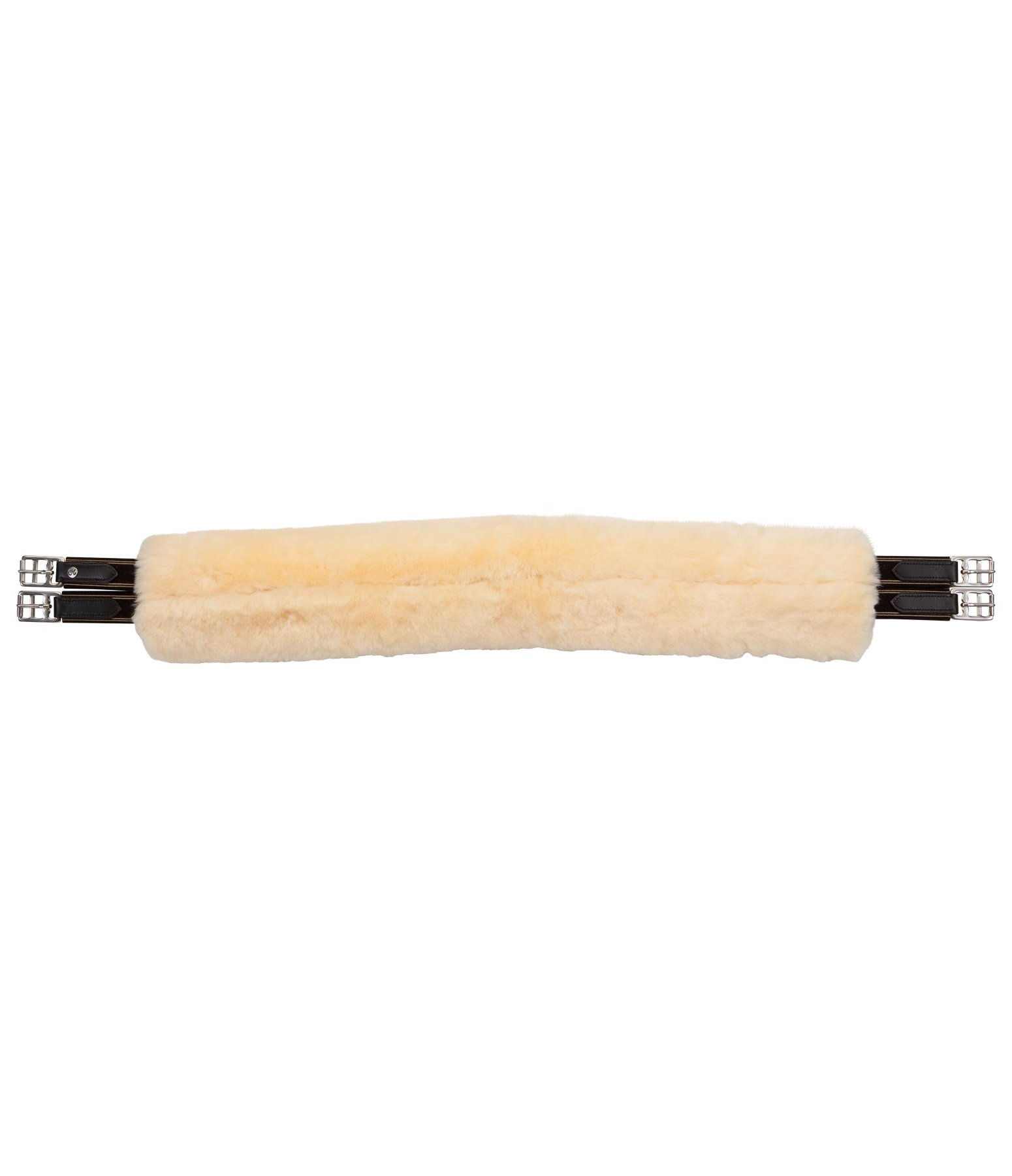 Sheepskin Girth Sleeve with Hook and Loop Fasteners