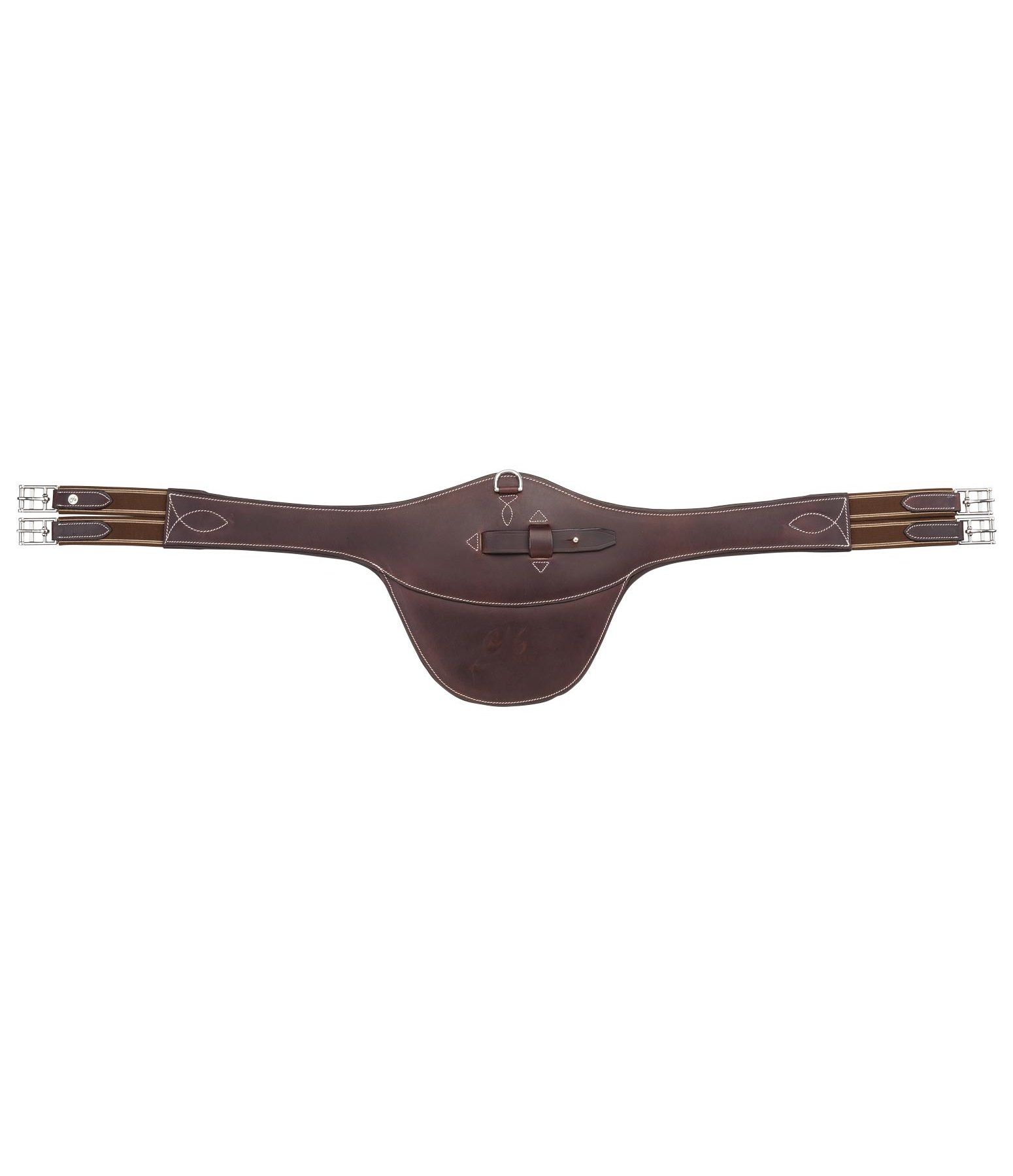 Leather Stud Guard Girth Nevada