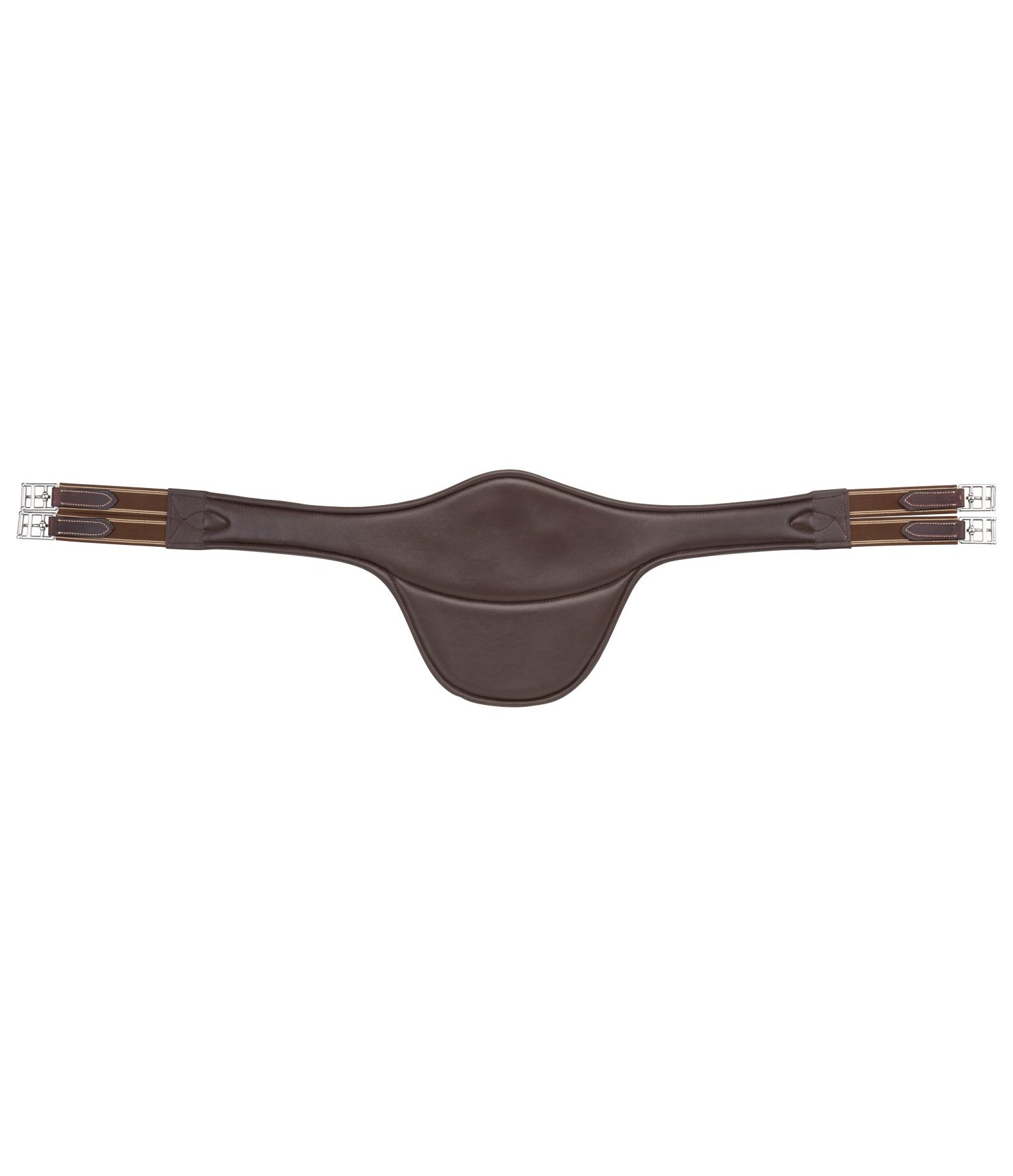 Leather Stud Guard Girth Nevada