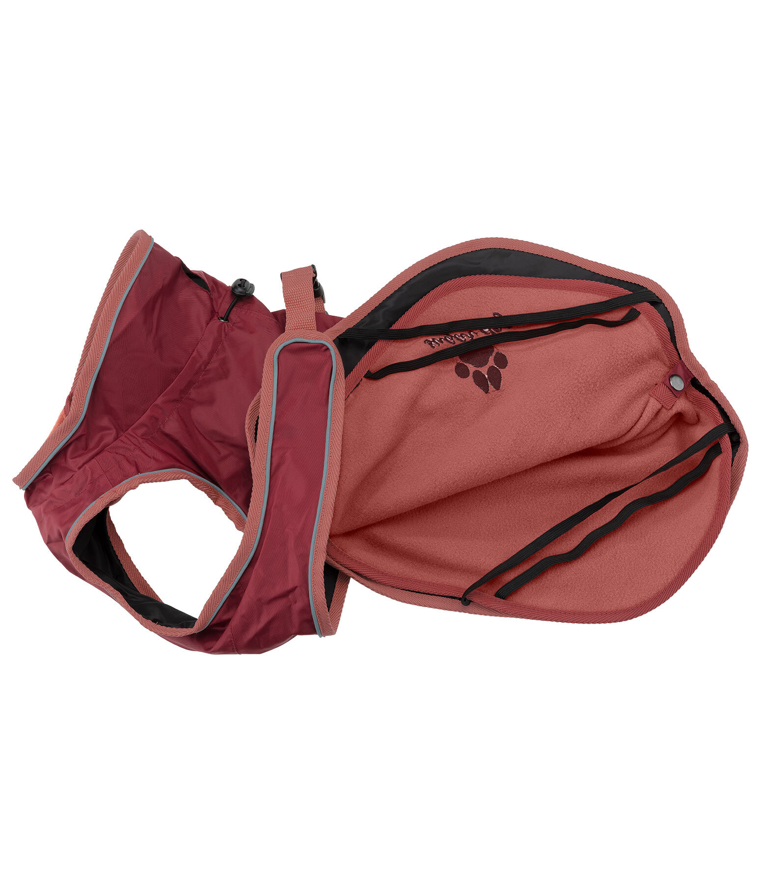 Dog Raincoat Eldoro II with Fleece Undercoat