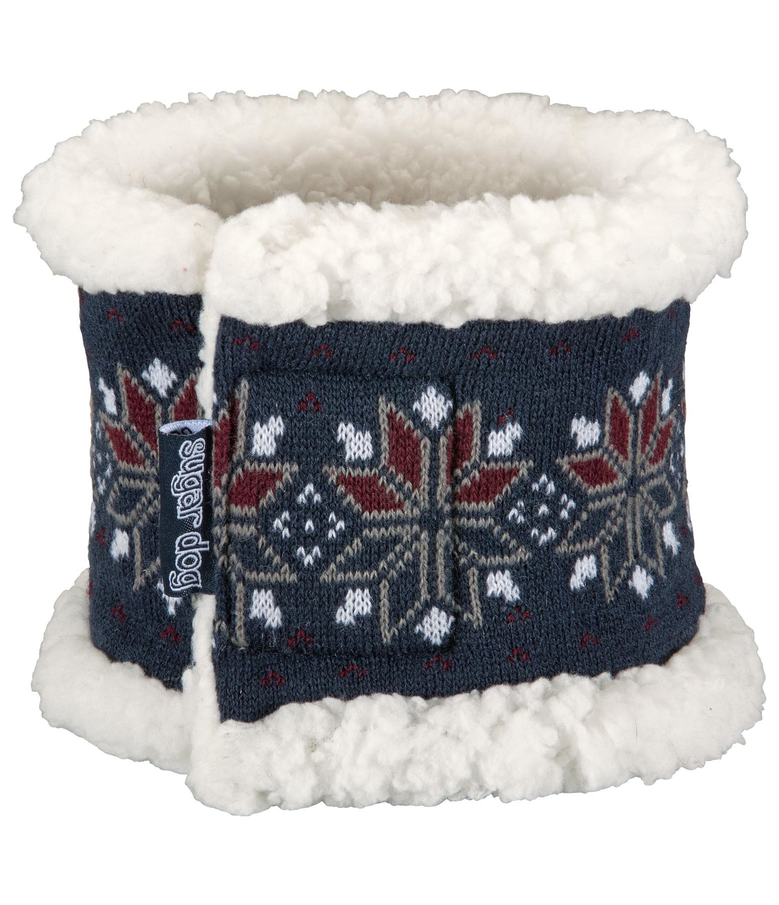 fleece dog scarf pattern