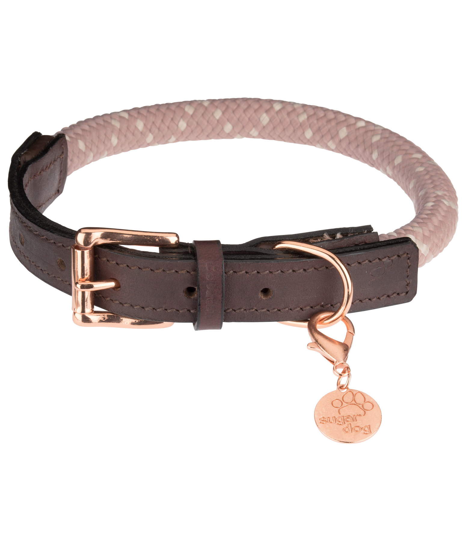 Dog Collar Coloured Rope