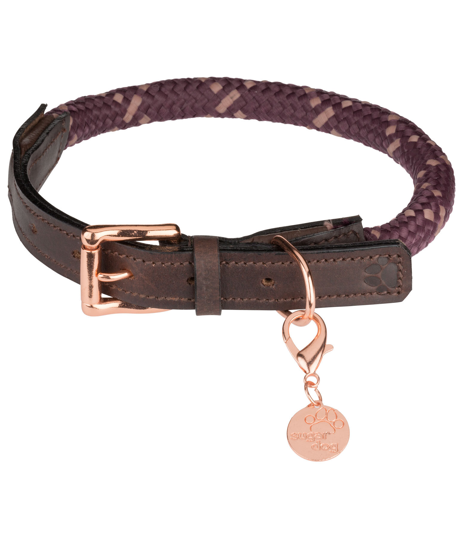 Dog Collar Coloured Rope