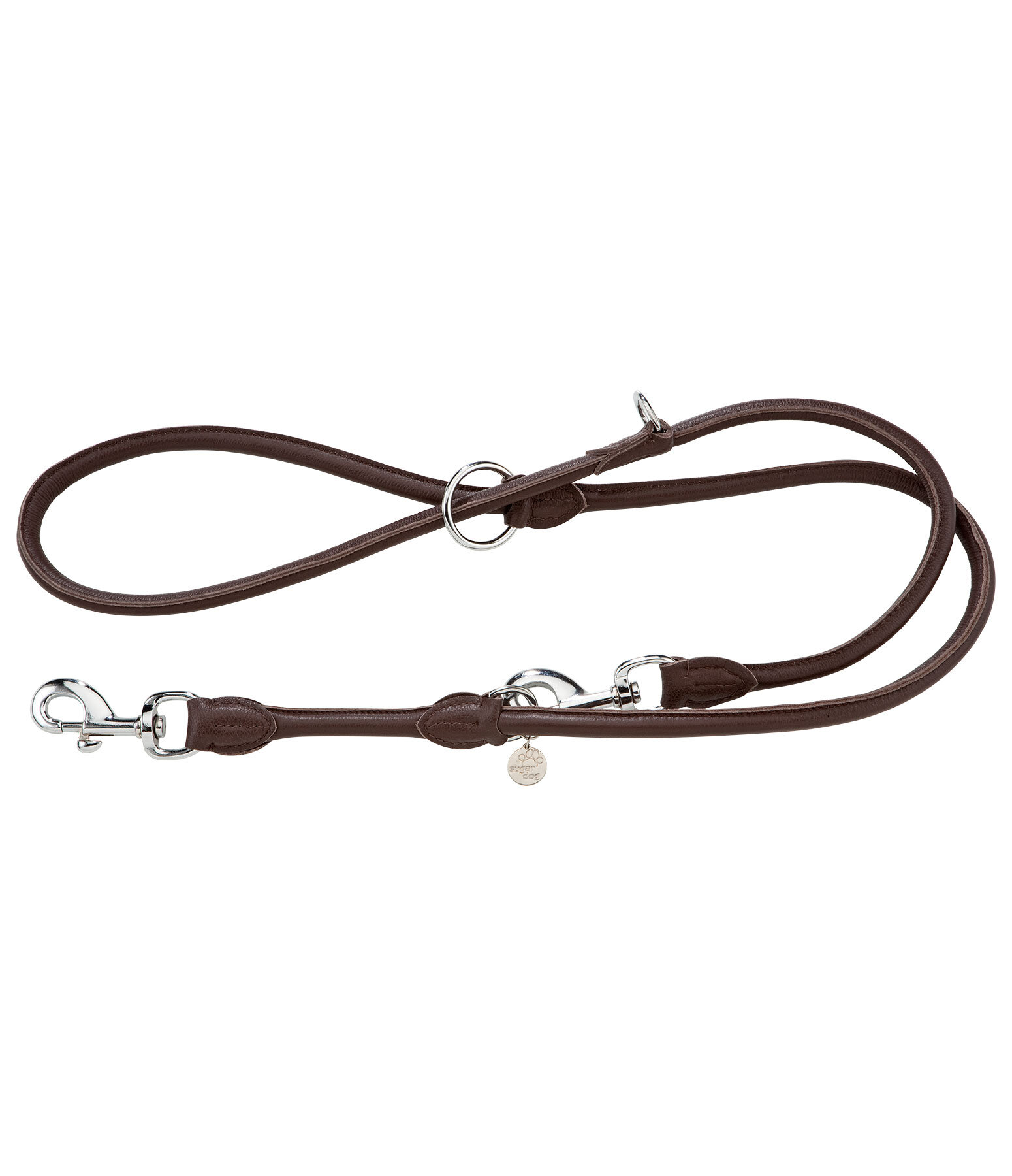 Round Leather Dog Lead Certaldo