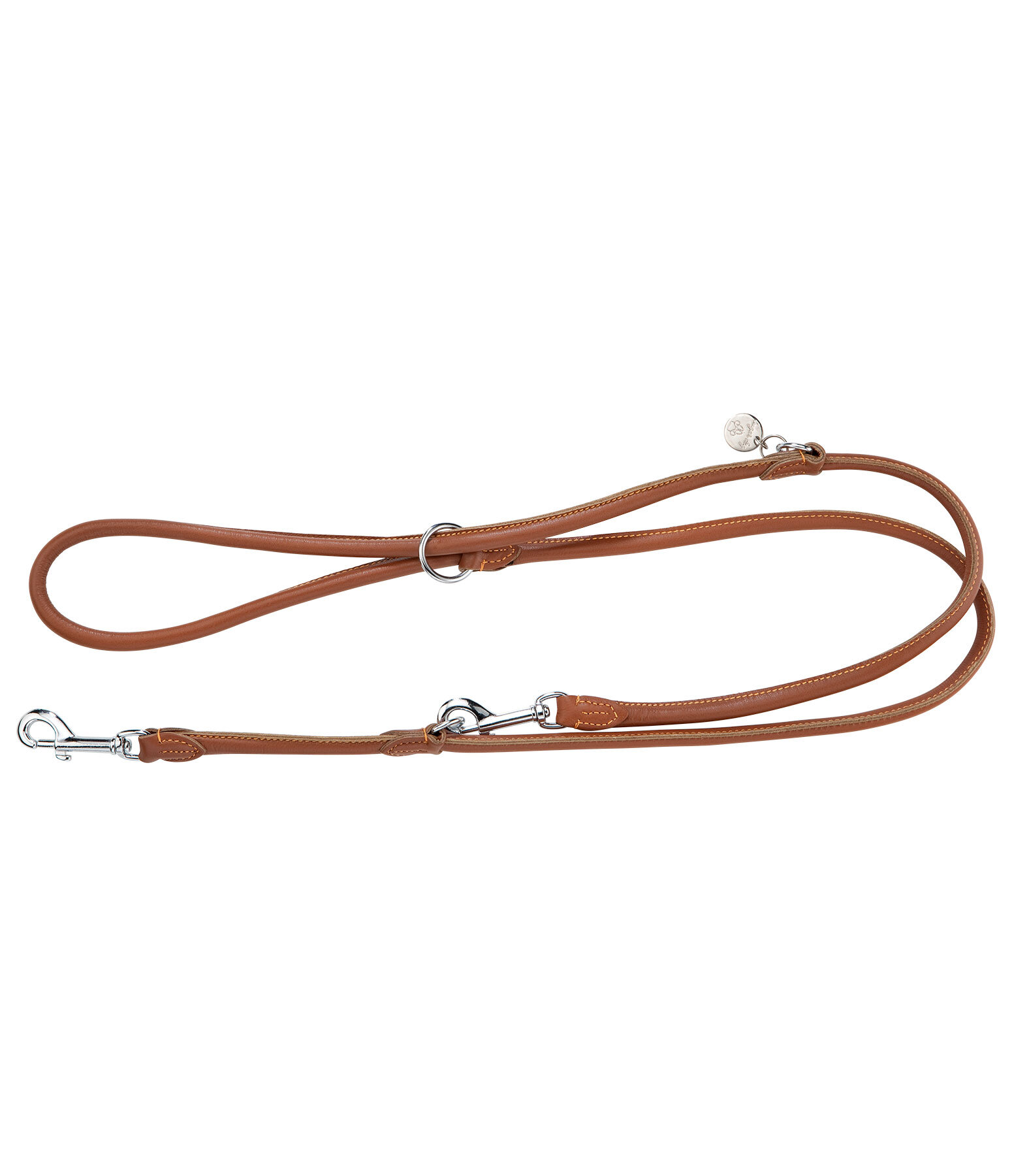 Round Leather Dog Lead Certaldo