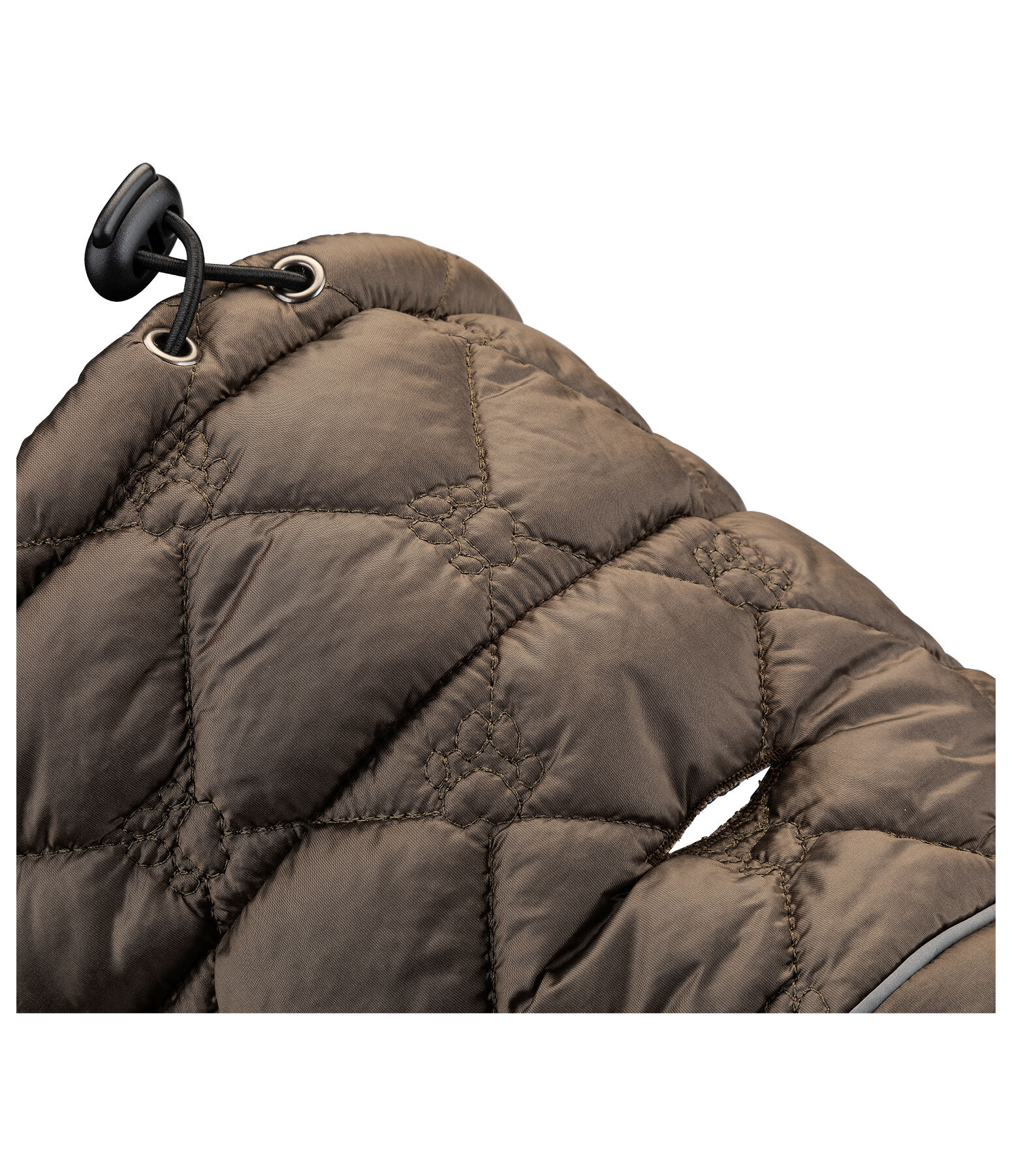 Lightweight Quilted Dog Jacket Cliff with Fleece Lining, 200g