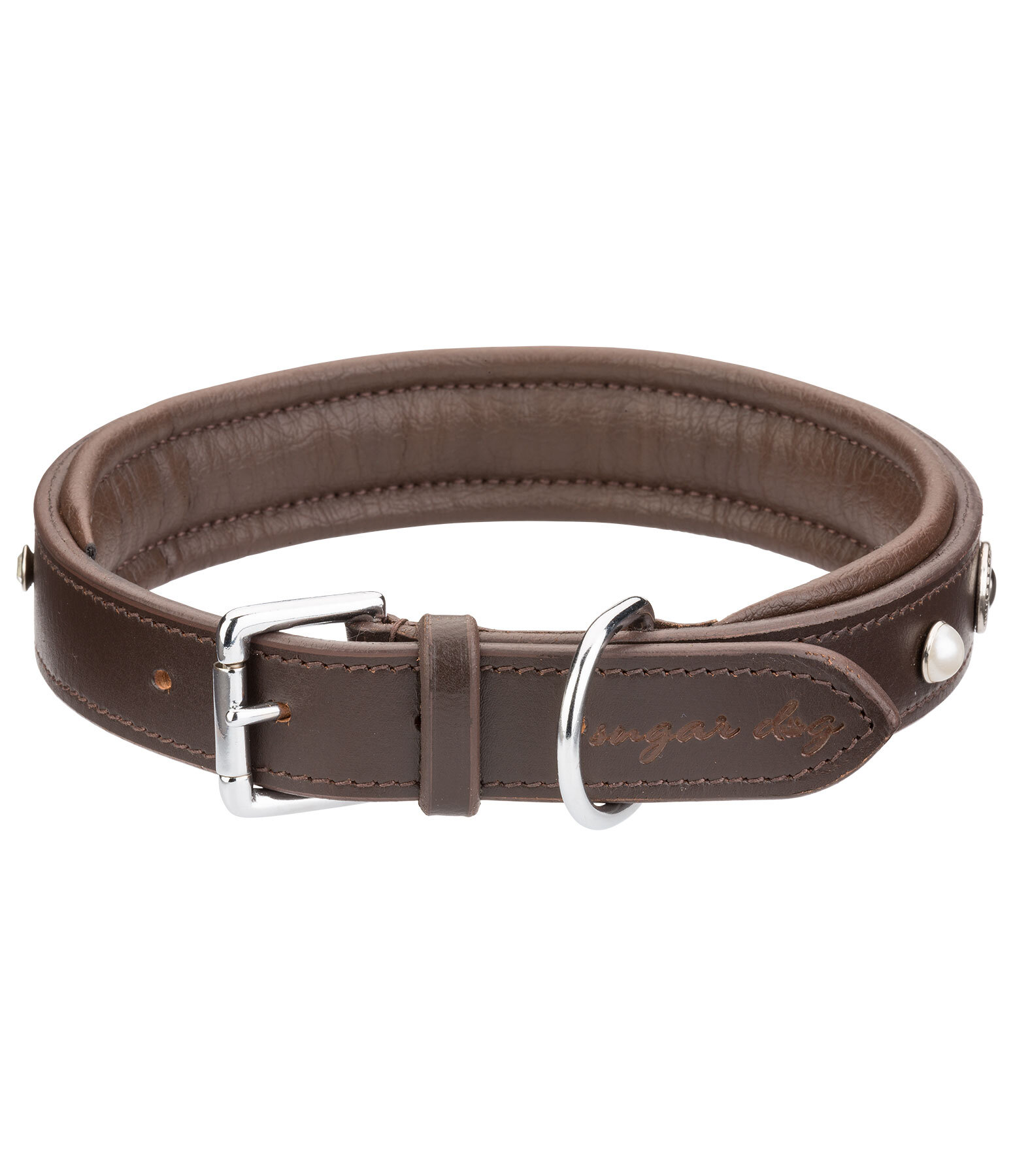 Leather Dog Collar Chinook