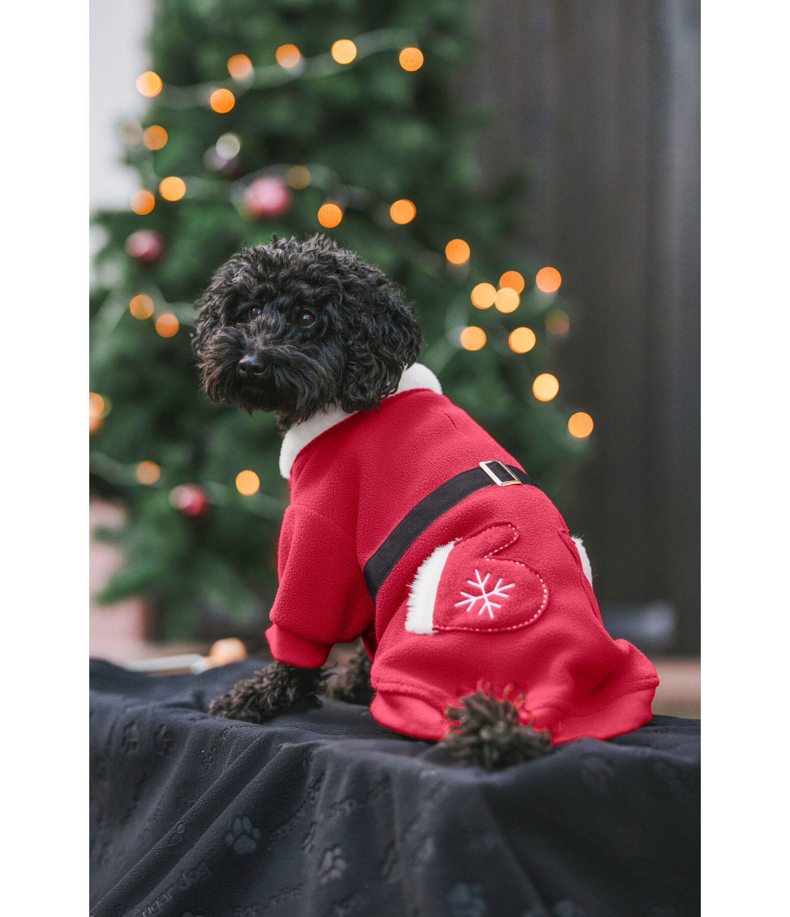 Christmas Fleece Coat Santa's Dream