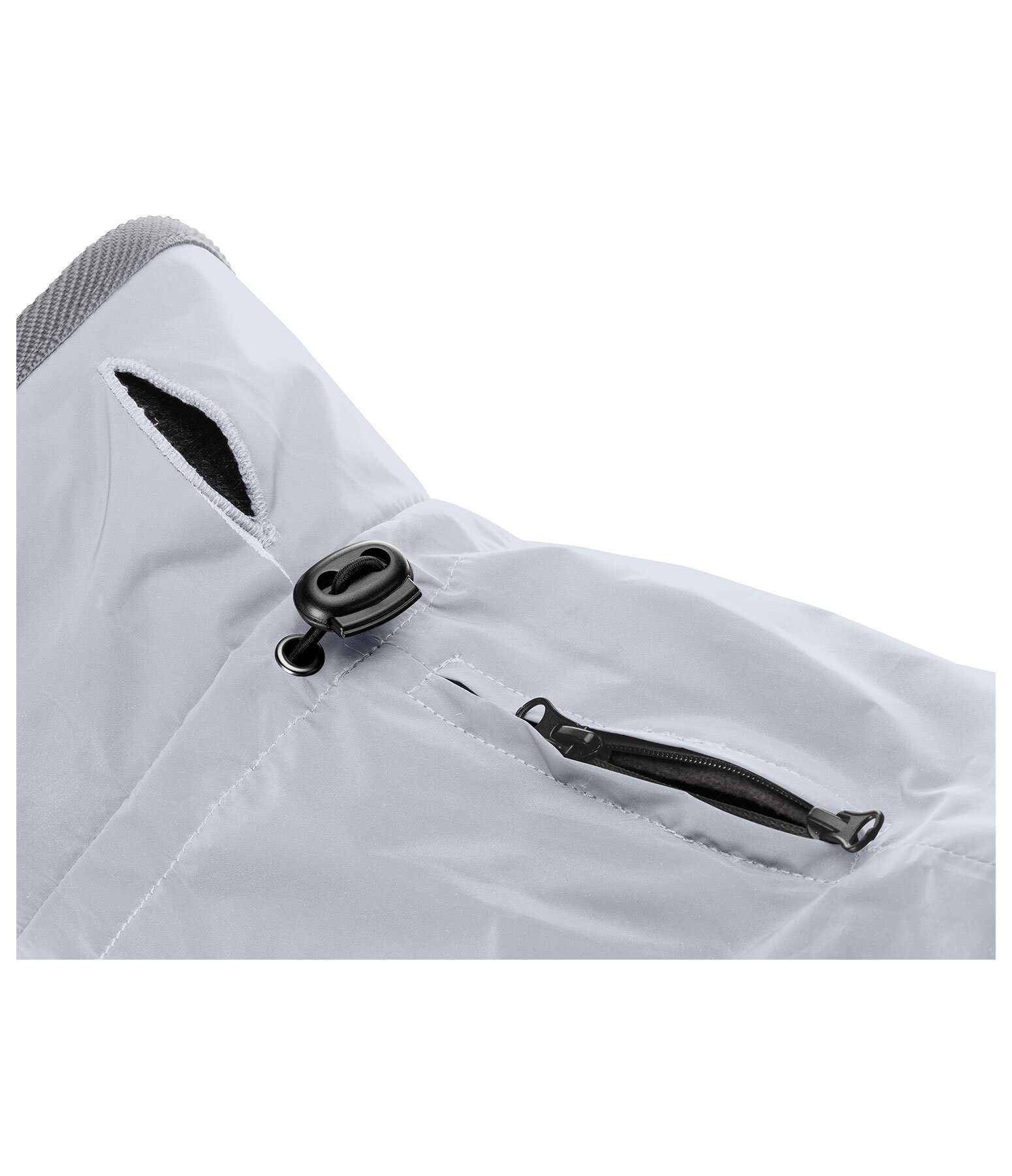 Dachshund Hi-Vis Coat George with Fleece Lining