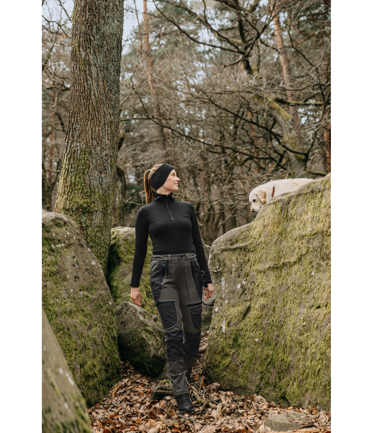 Thermal Softshell Outdoor Trousers Roamer