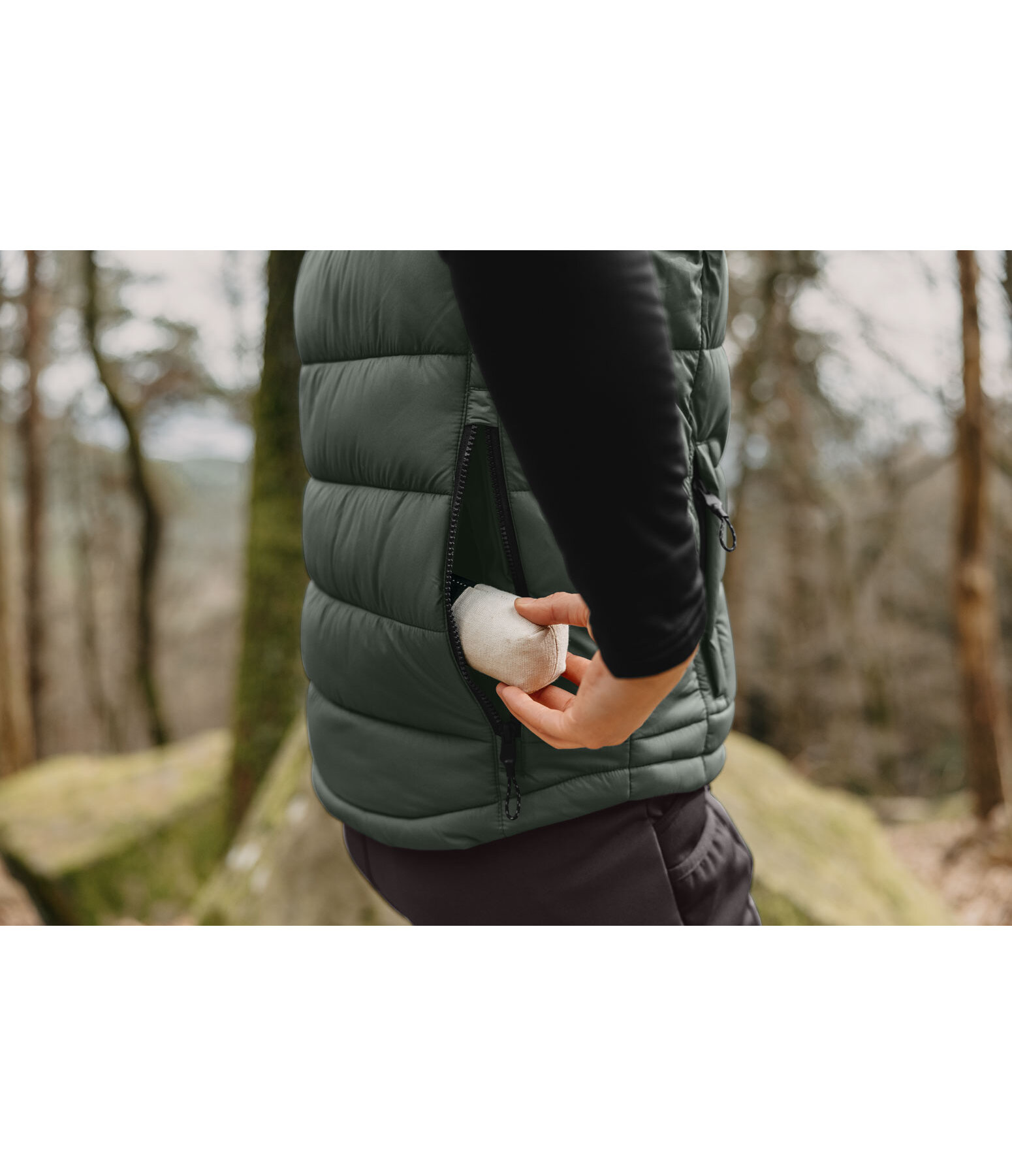 Outdoor Quilted Gilet Elowen