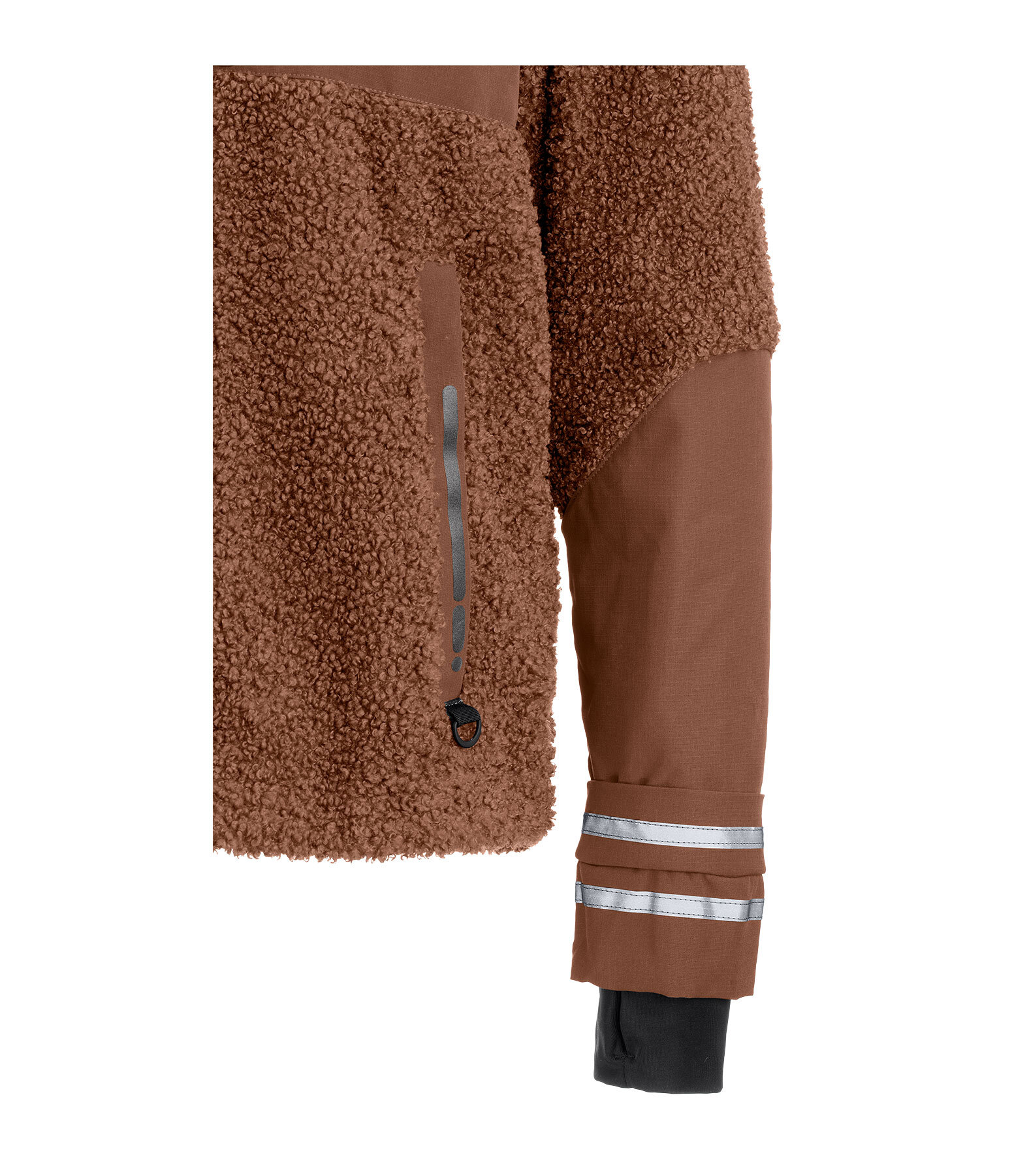 Sherpa Teddy Fleece Jacket Montara