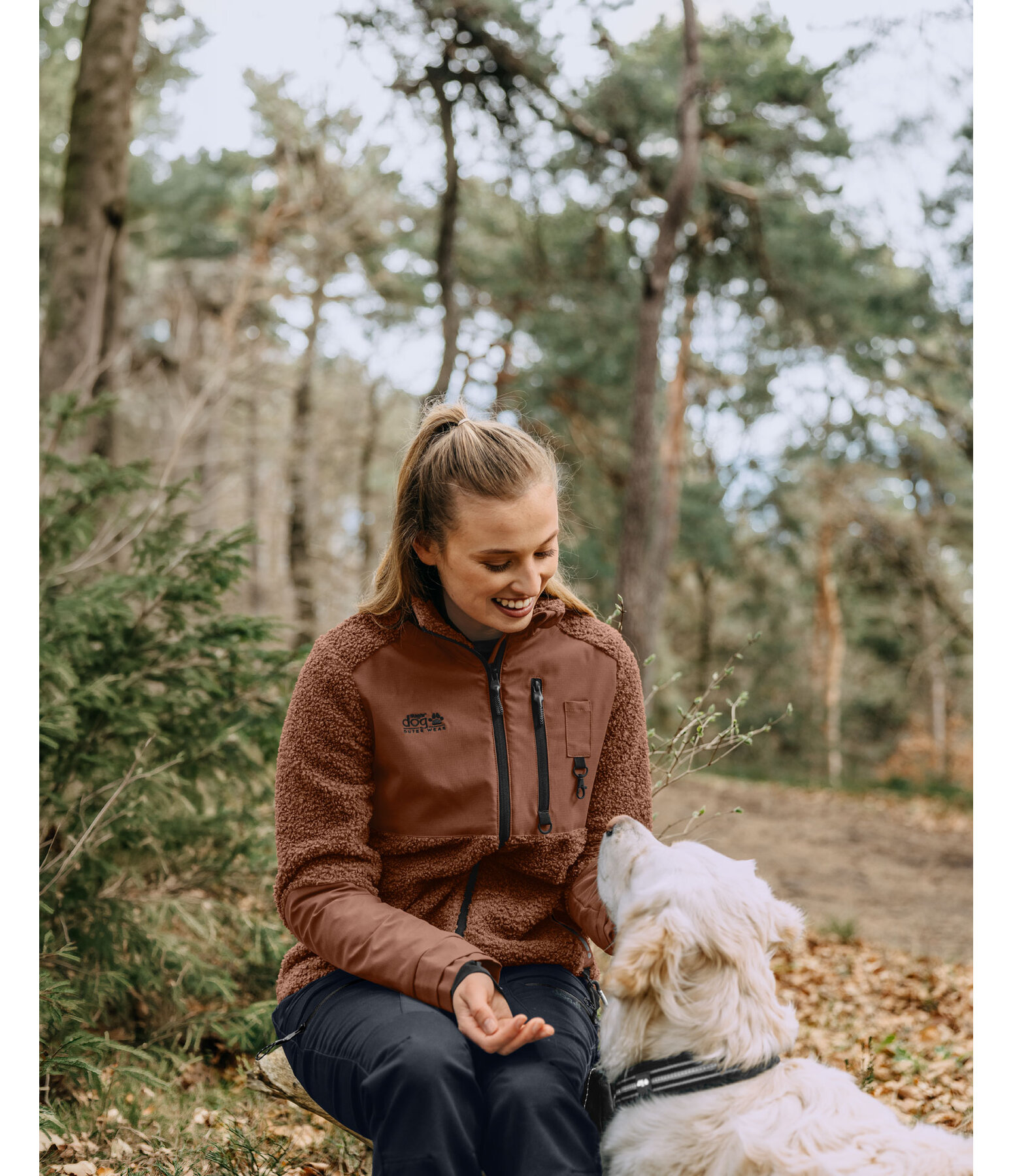 Sherpa Teddy Fleece Jacket Montara