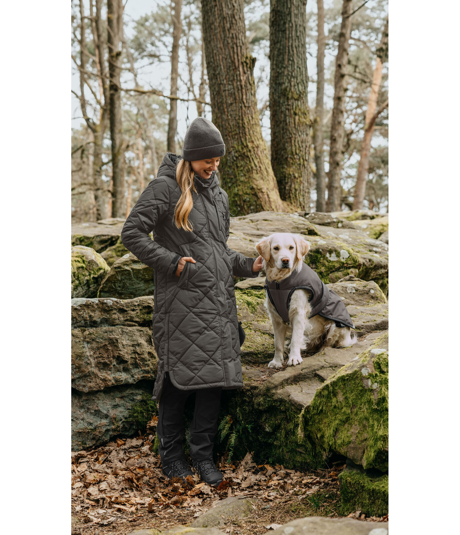Quilted Coat Rivelle