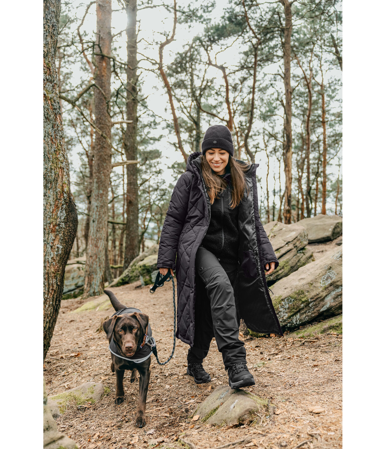 Quilted Coat Rivelle