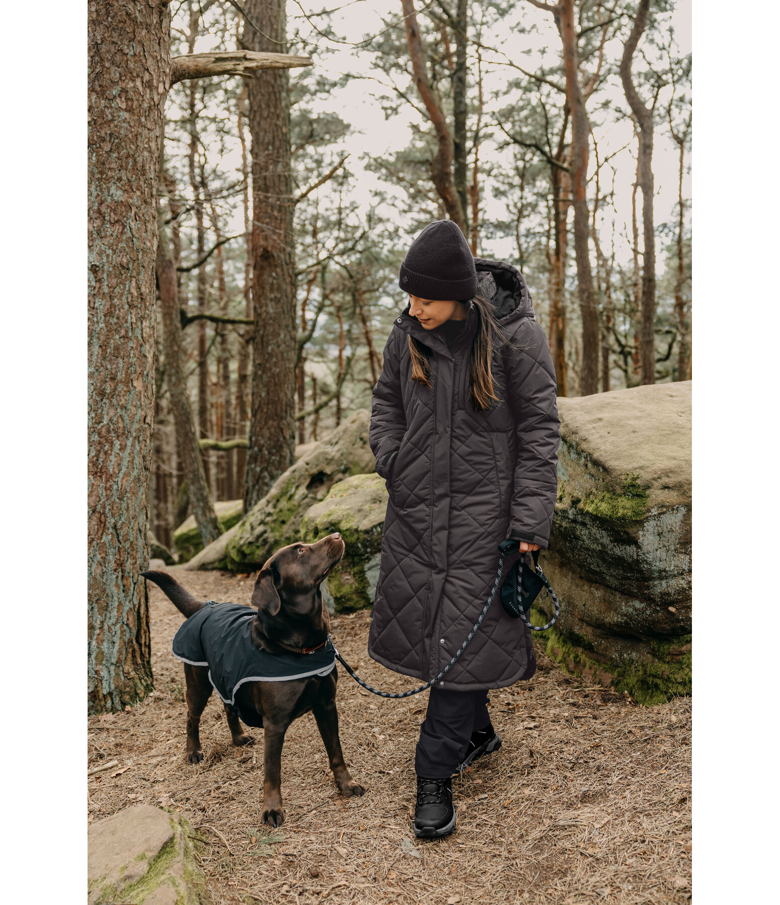 Quilted Coat Rivelle
