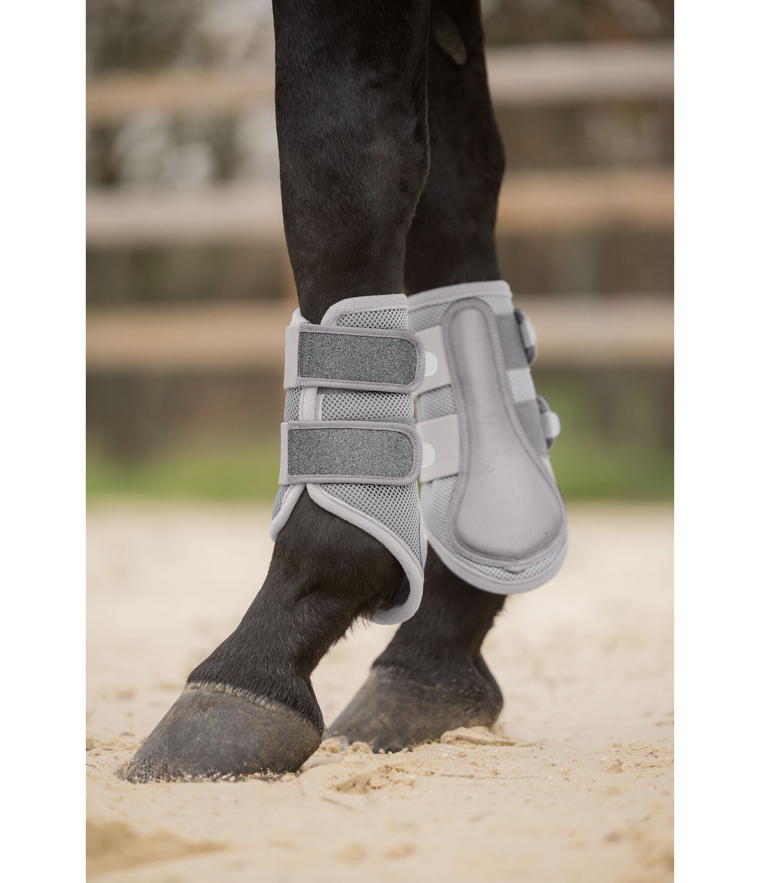 Mesh Boots Glitter, Front Legs