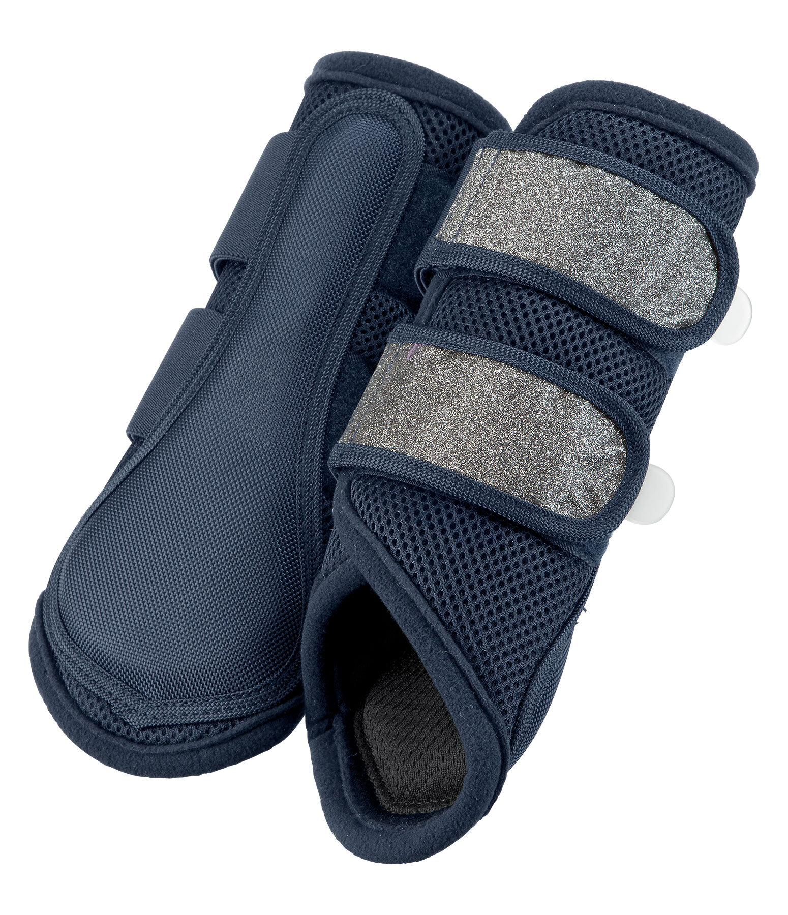 Mesh Boots Glitter, Front Legs