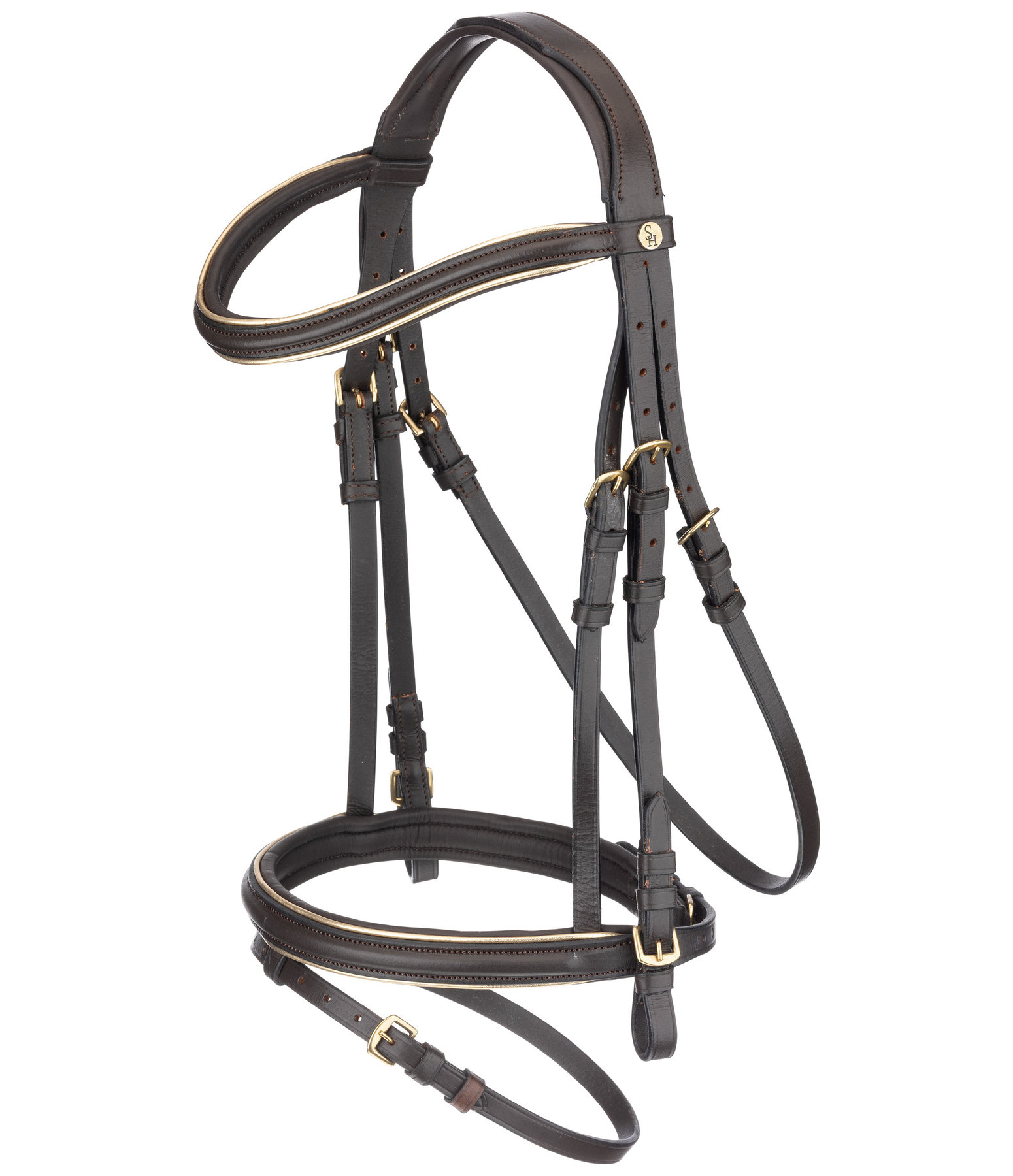 Flash Bridle Metallic Cavesson & Flash Nosebands Kramer Equestrian