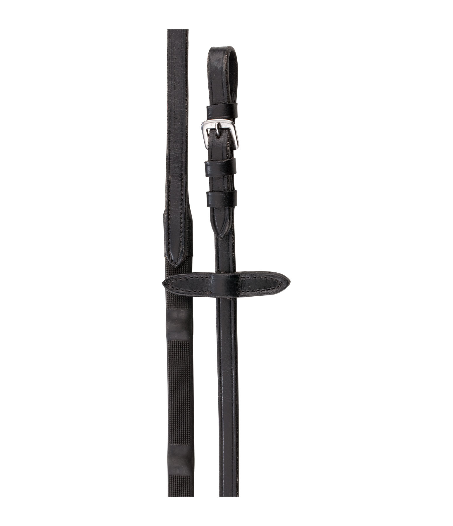 Anti-Slip Leather Rubber Reins with Soft-Stops