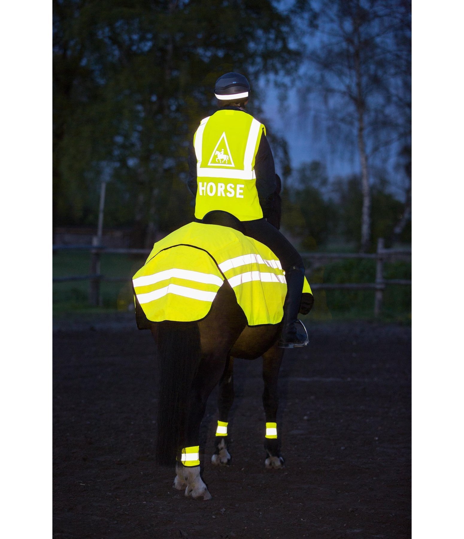 Reflective Safety Jacket Horse Reflective Items Kramer Equestrian