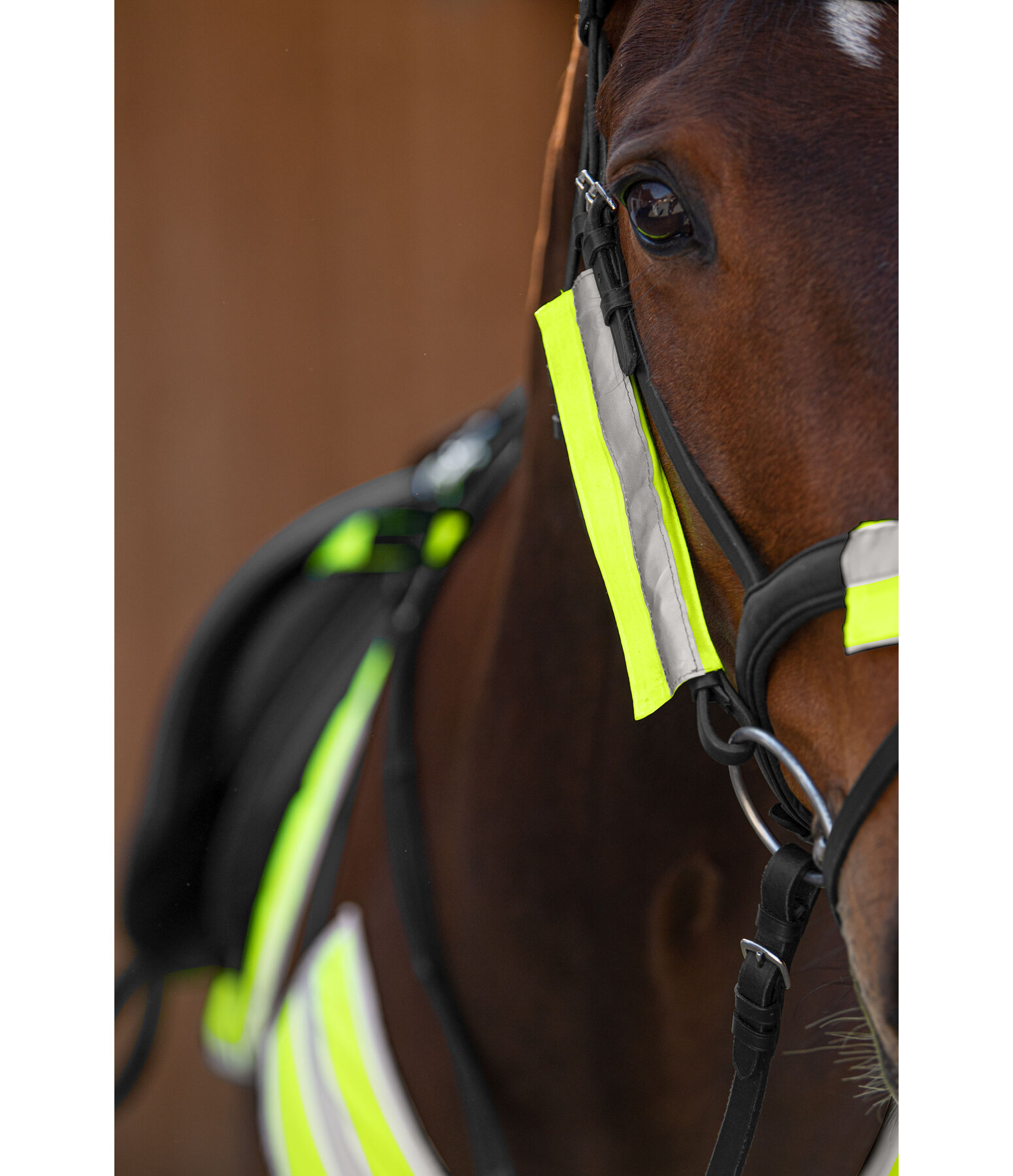 Reflective Bridle Cover Set