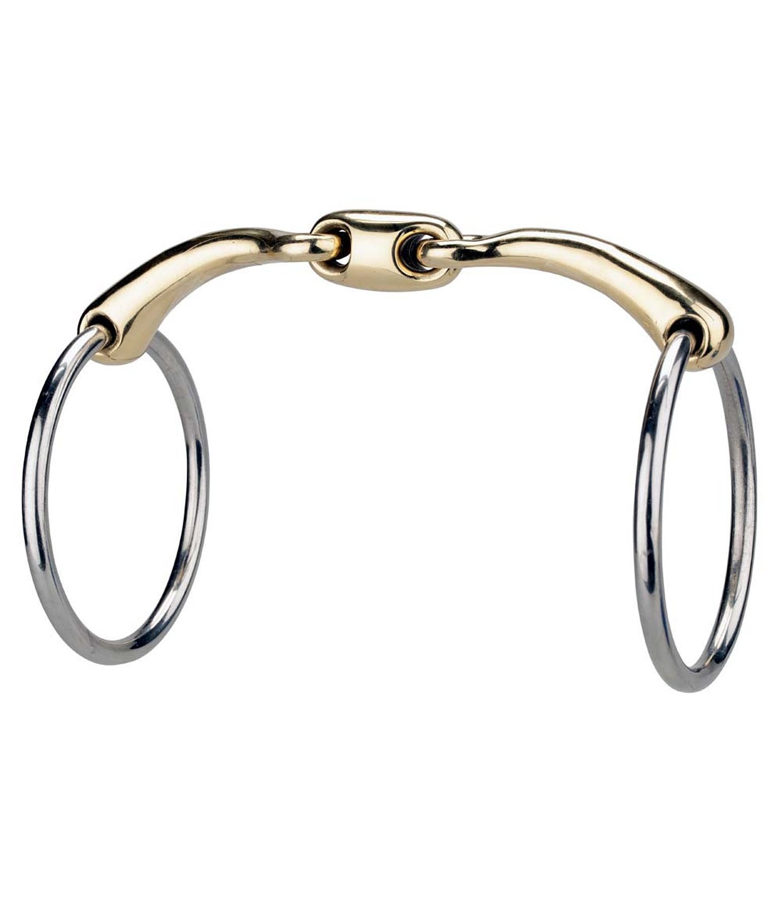 Loose Ring Snaffle Bit Anatomica, Double-Jointed