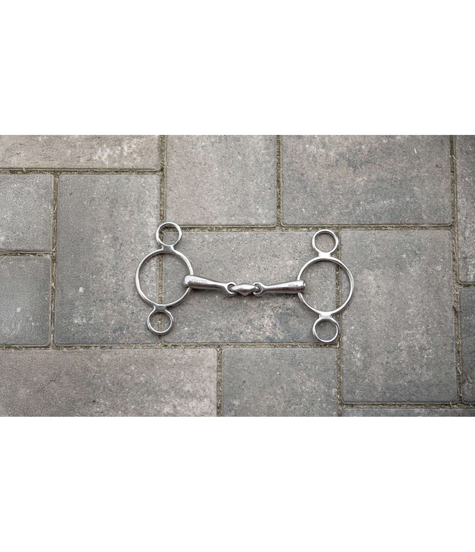 3-Ring Snaffle Double-Jointed