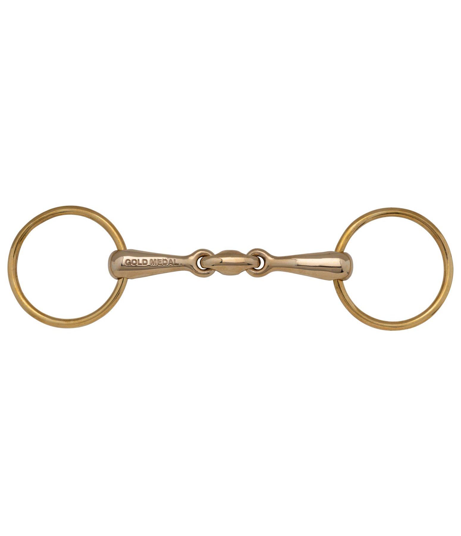 Loose Ring Snaffle Bit, Double-Jointed