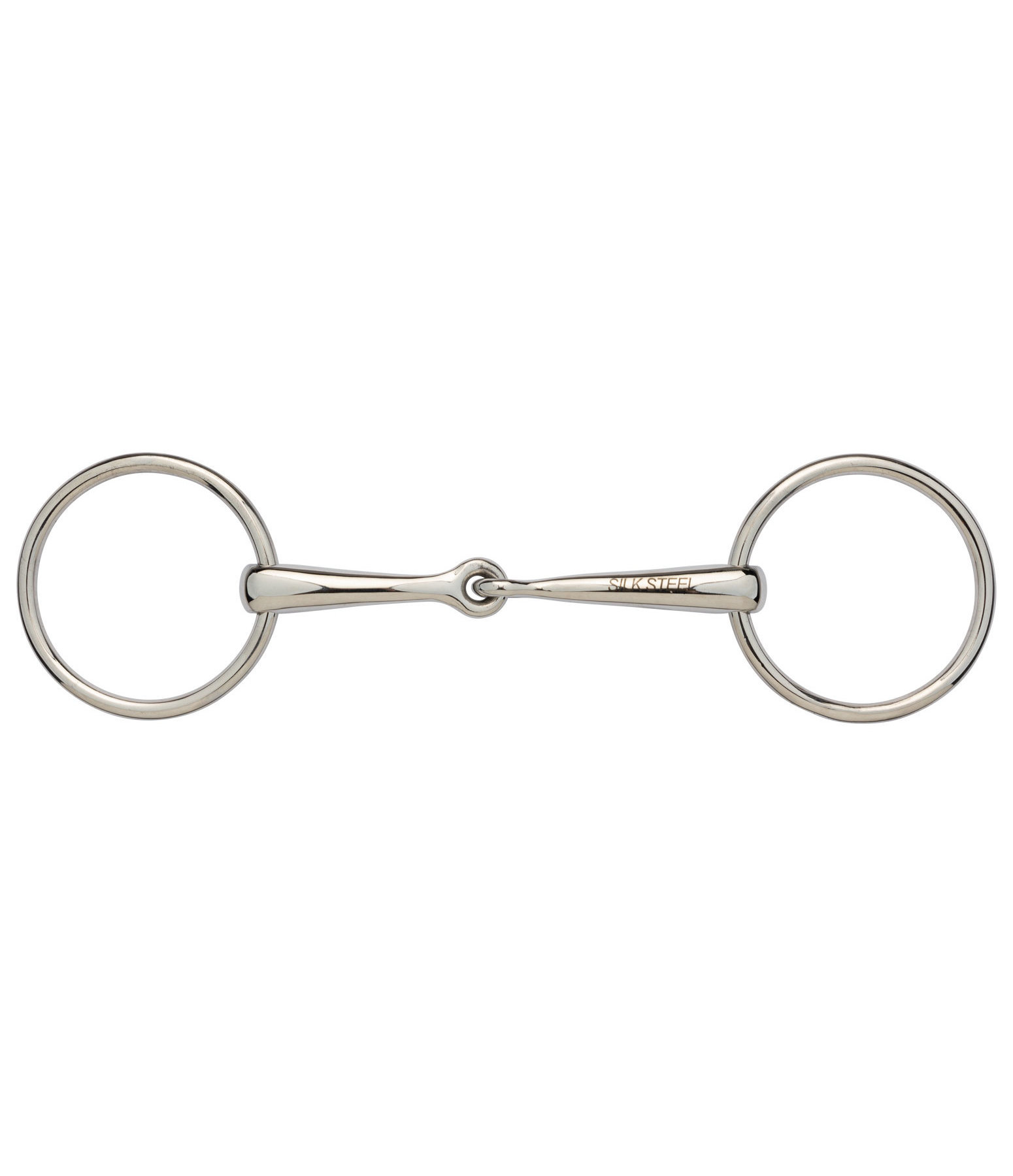 Loose Ring Snaffle Bit THIN Single  Jointed