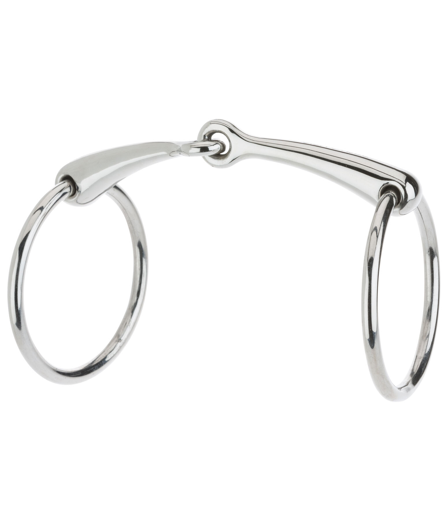 Loose Ring Snaffle Bit THIN Single  Jointed