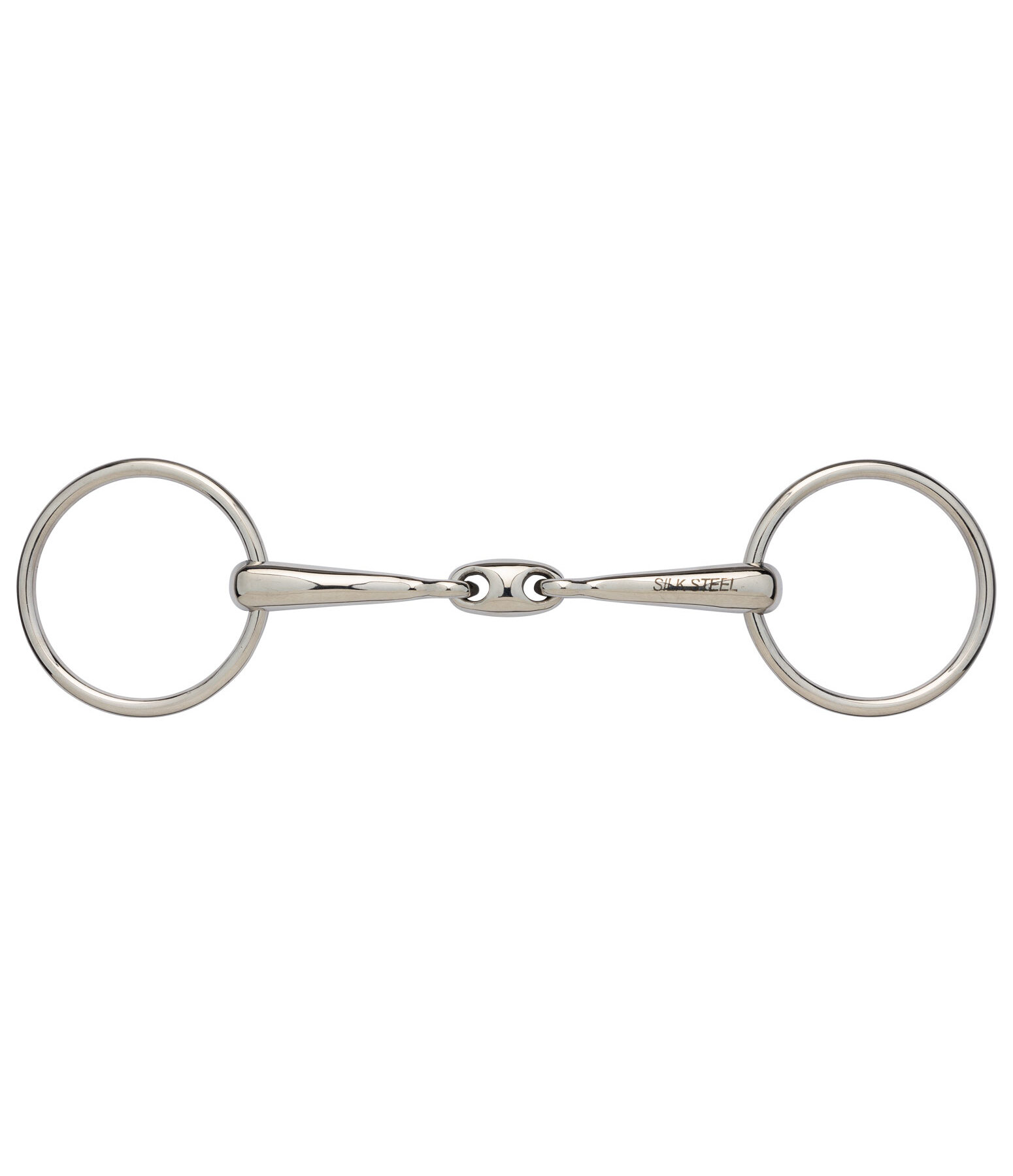 Loose Ring Snaffle Bit THIN Double-Jointed