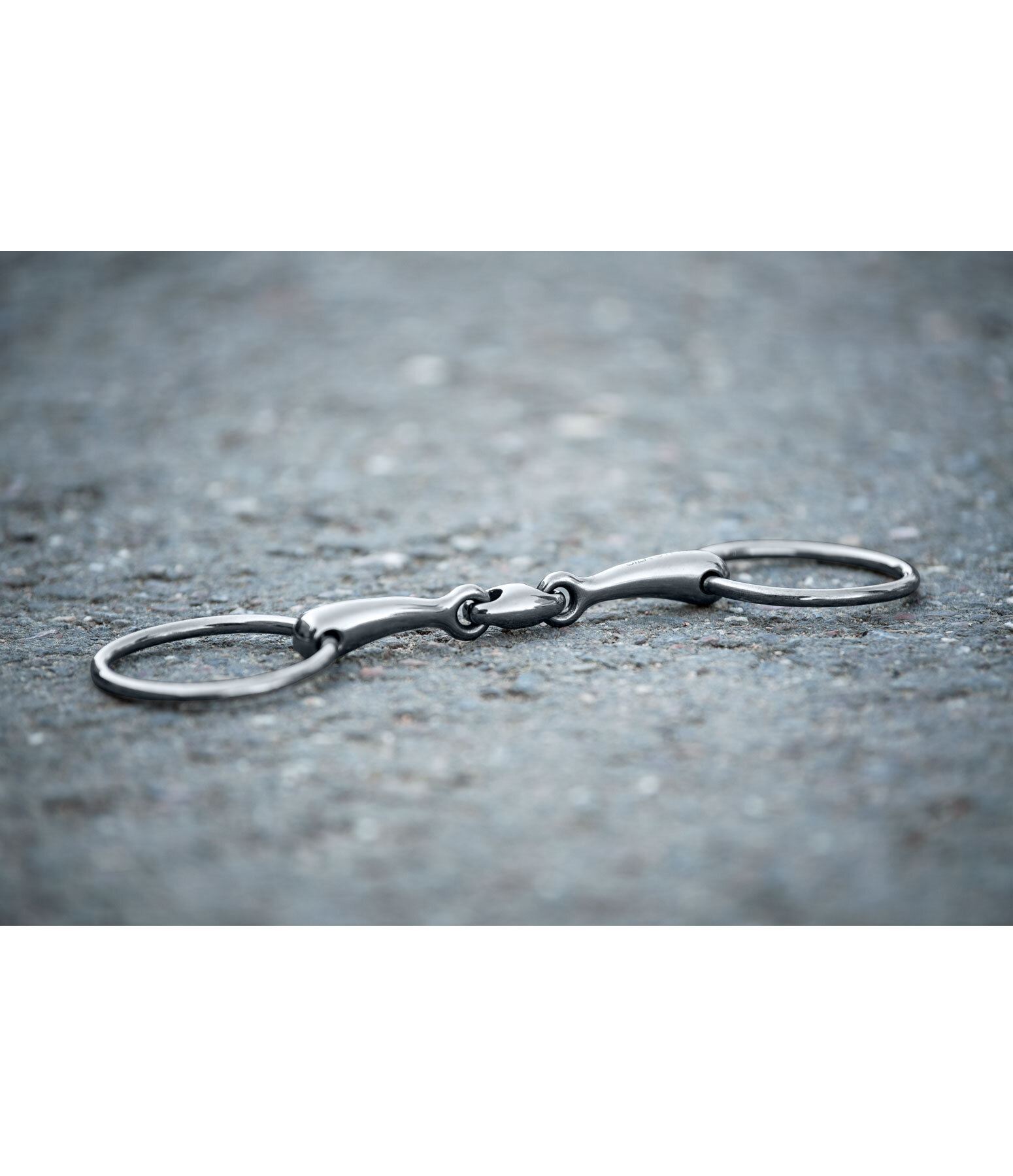 Loose Ring Snaffle Bit THIN Double-Jointed