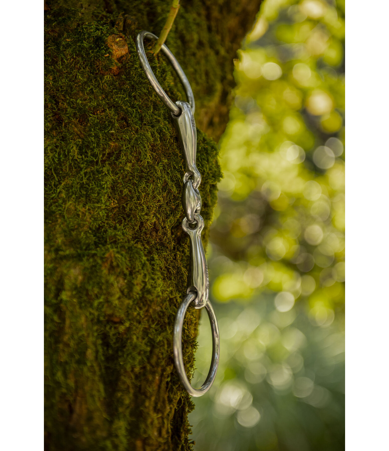 Loose Ring Snaffle Bit THIN Double-Jointed