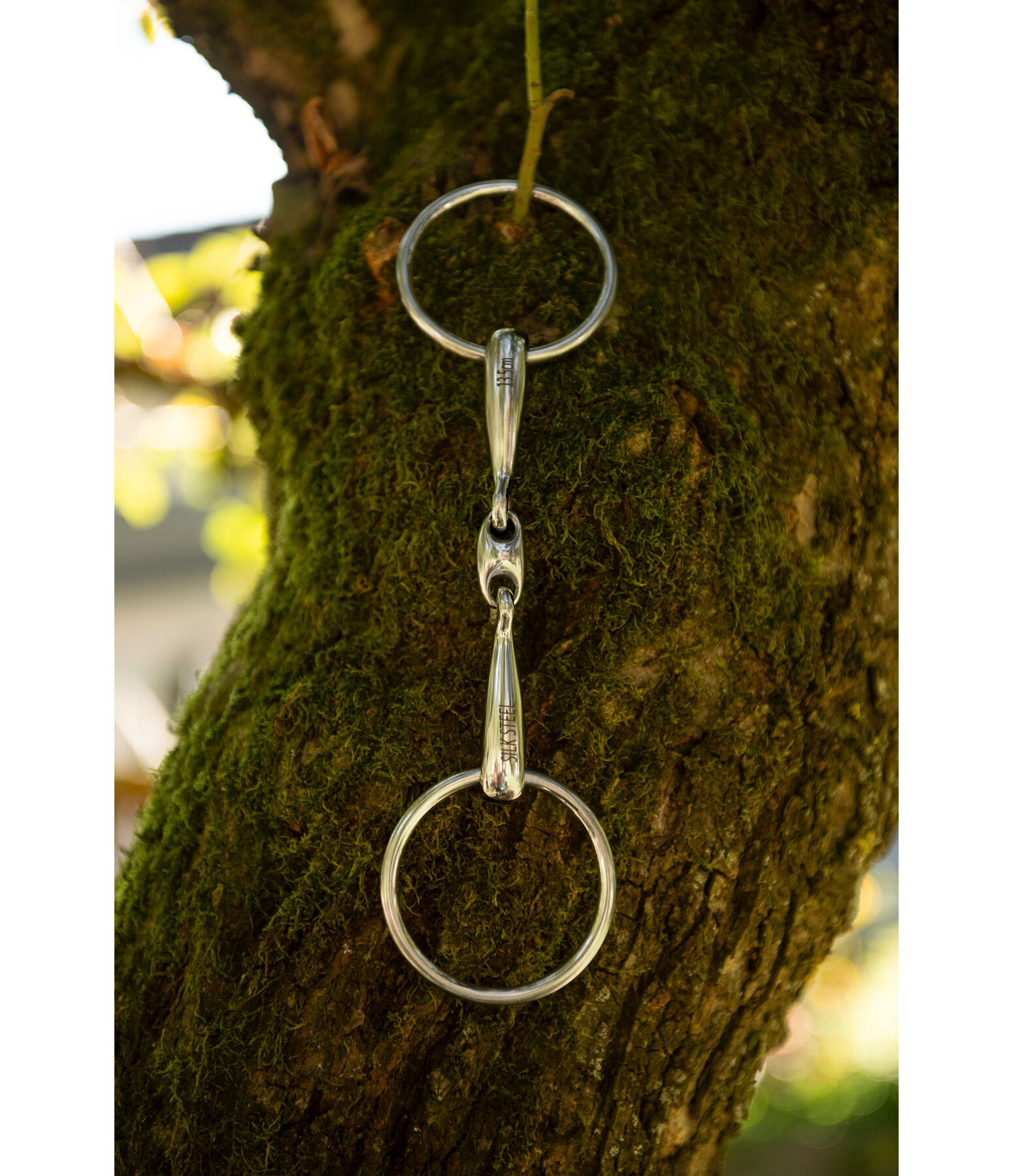 Loose Ring Snaffle Bit THIN Double-Jointed
