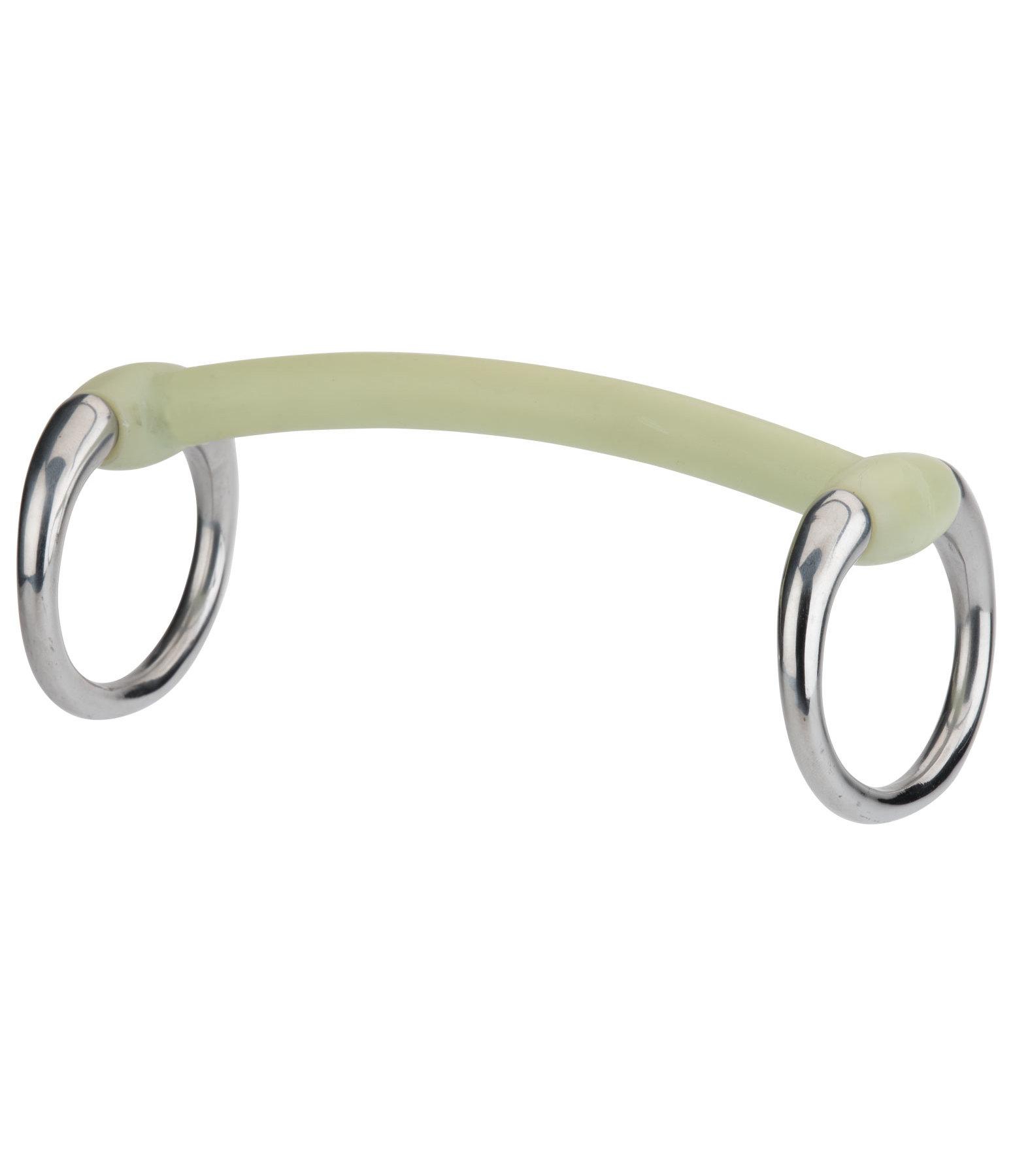 Happy Mouth King Dee Shaped Mullen Mouth Horse Bit - 5.75 Inch, Apple Scented
