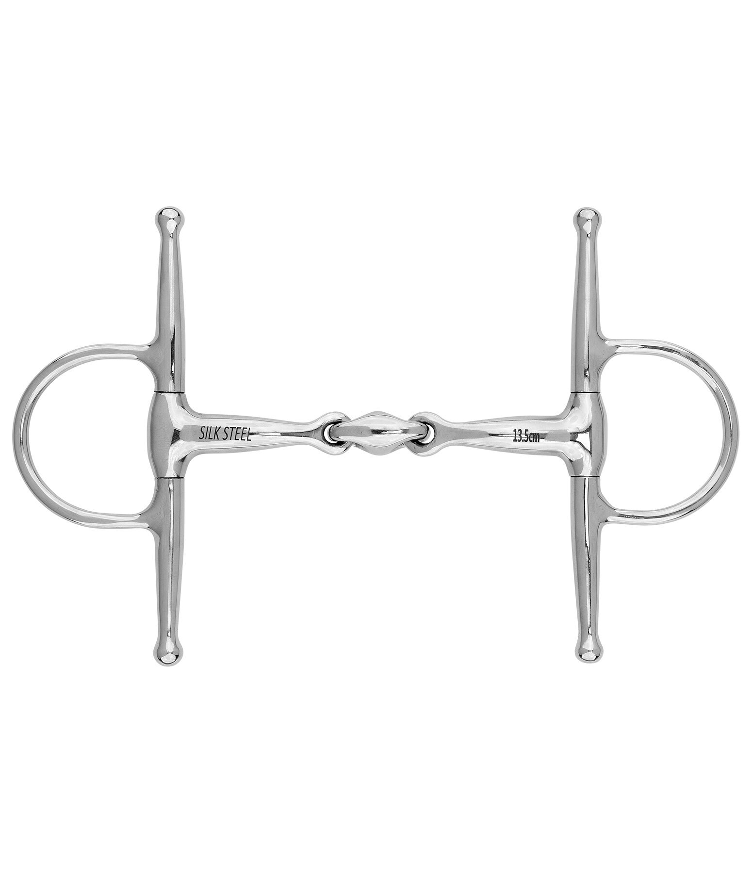 Full Cheek Eggbutt Bit, double-jointed 16mm