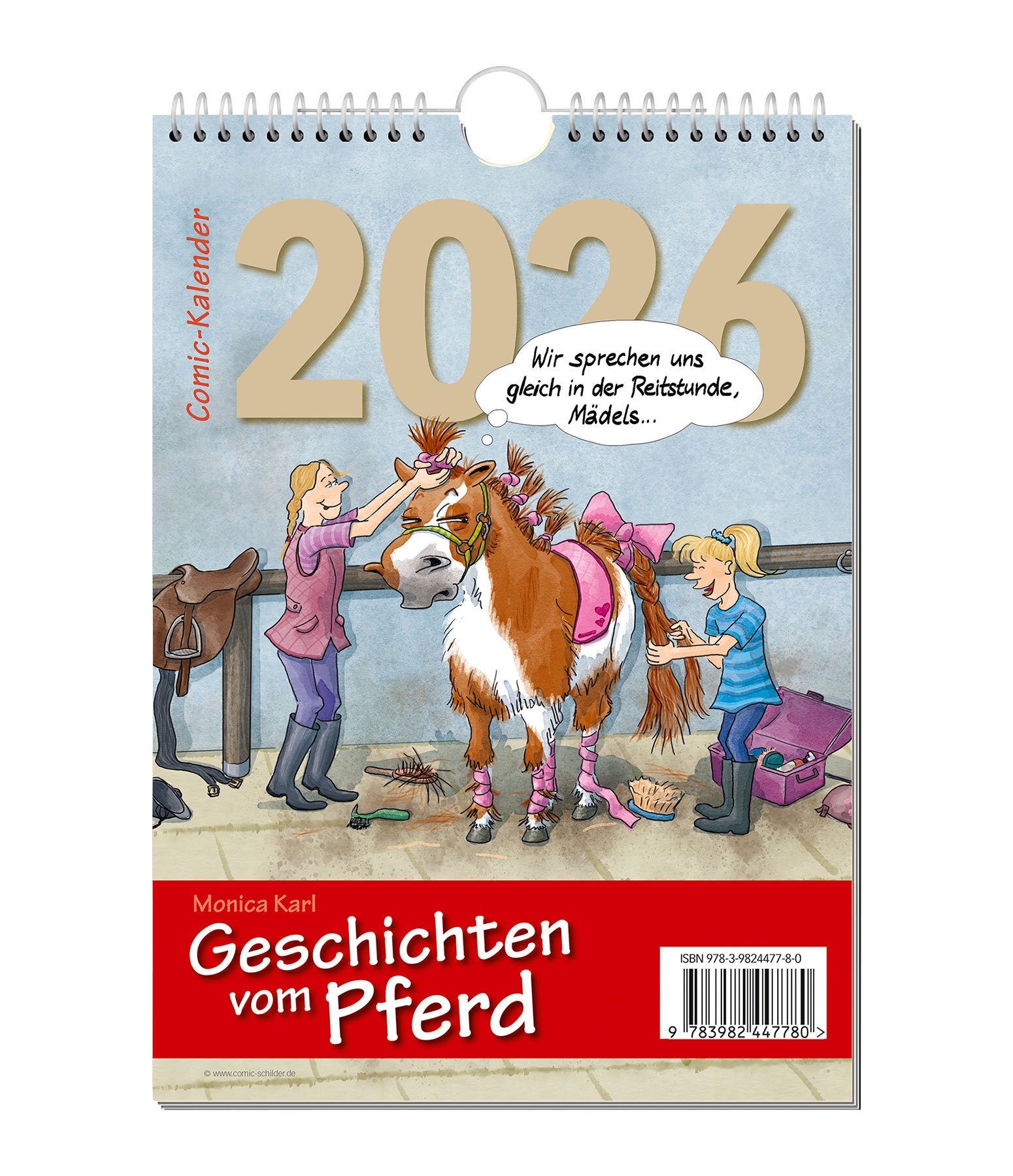 Horse Tales: Comic Calendar 2026