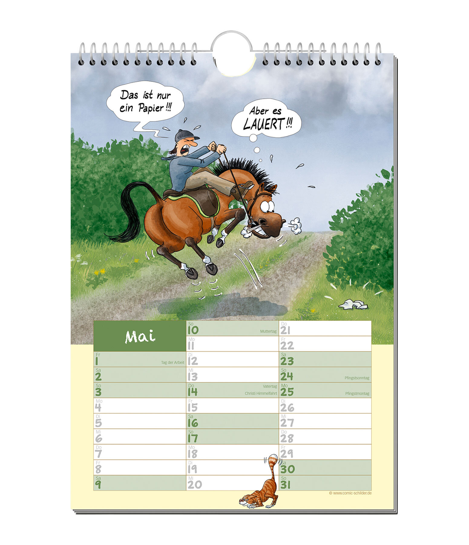 Horse Tales: Comic Calendar 2026