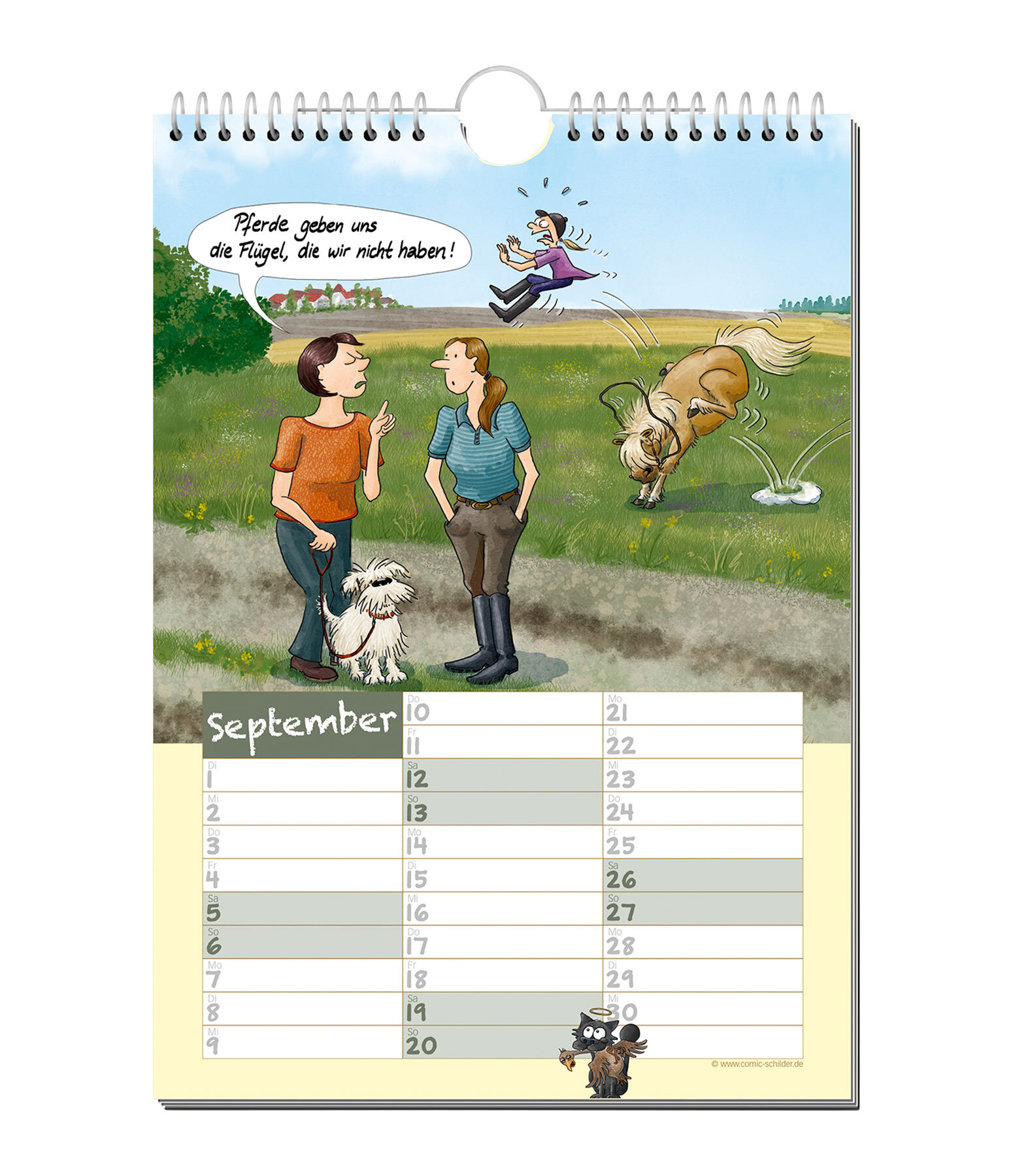 Horse Tales: Comic Calendar 2026