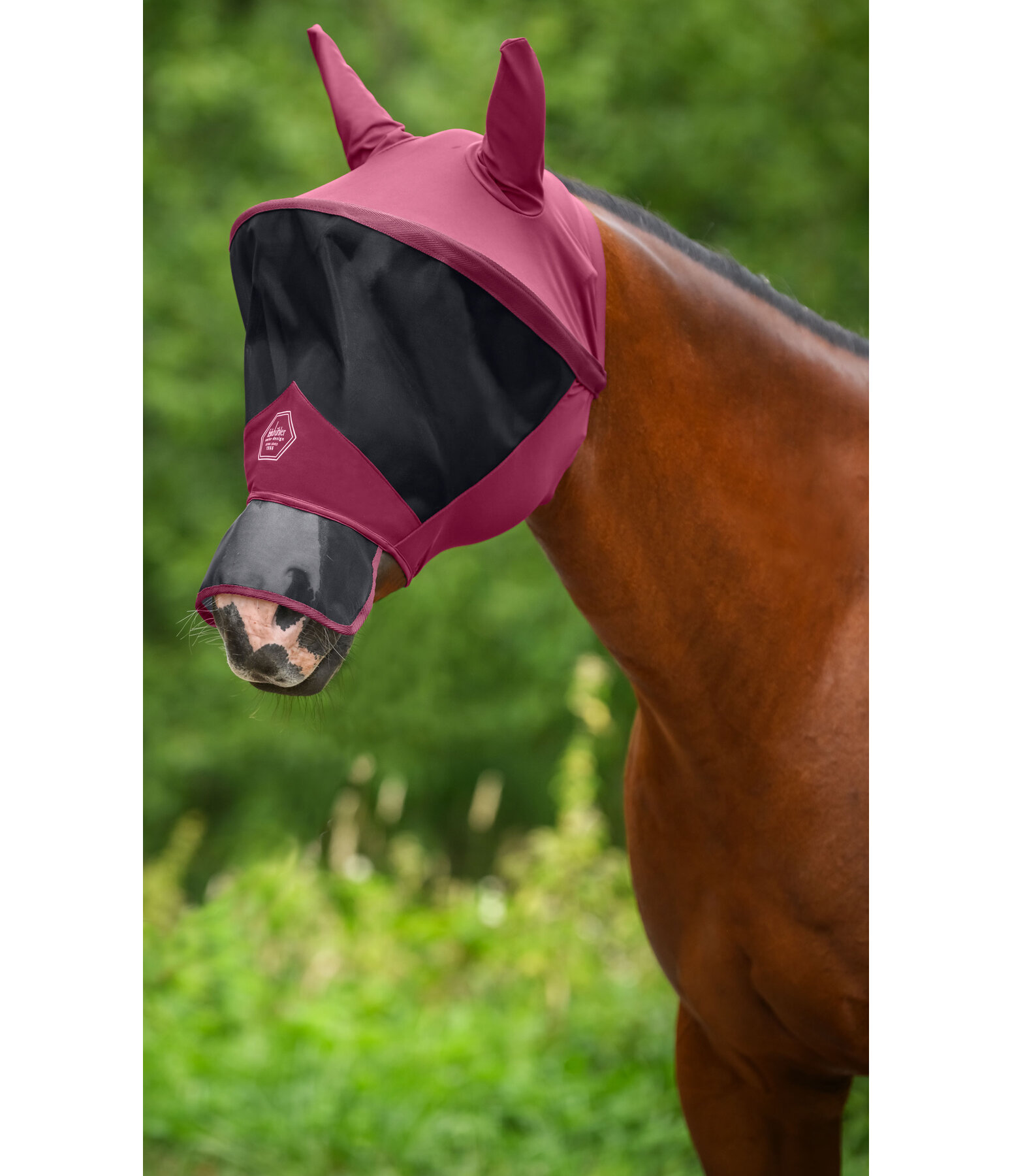 Stretch Comfort Pro Fly Mask with zip and nose extension